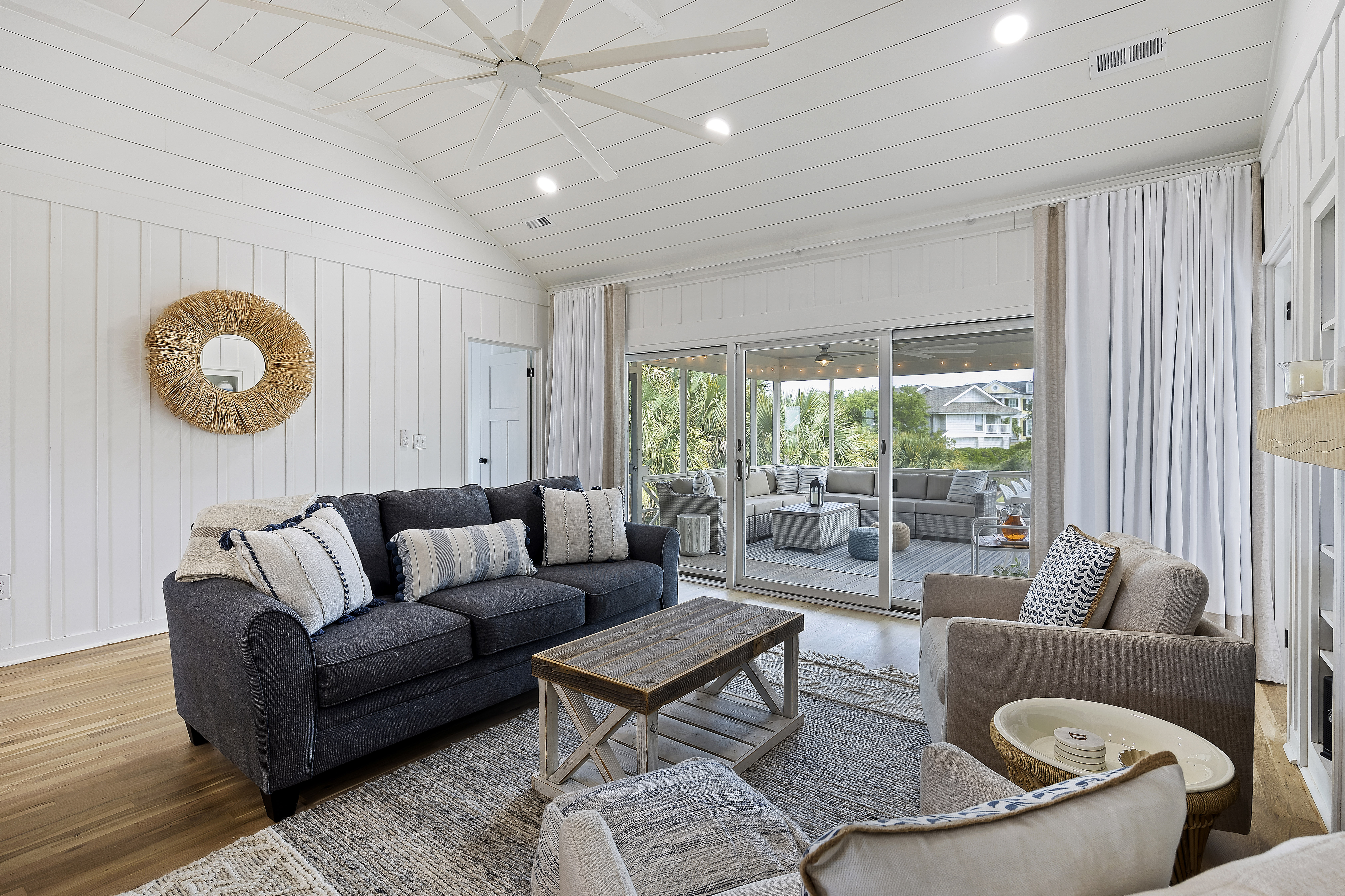 House Angel Oak Johns Island 3: Luxury 3-Bedroom Villa with Seaview and Pool, Johns Island