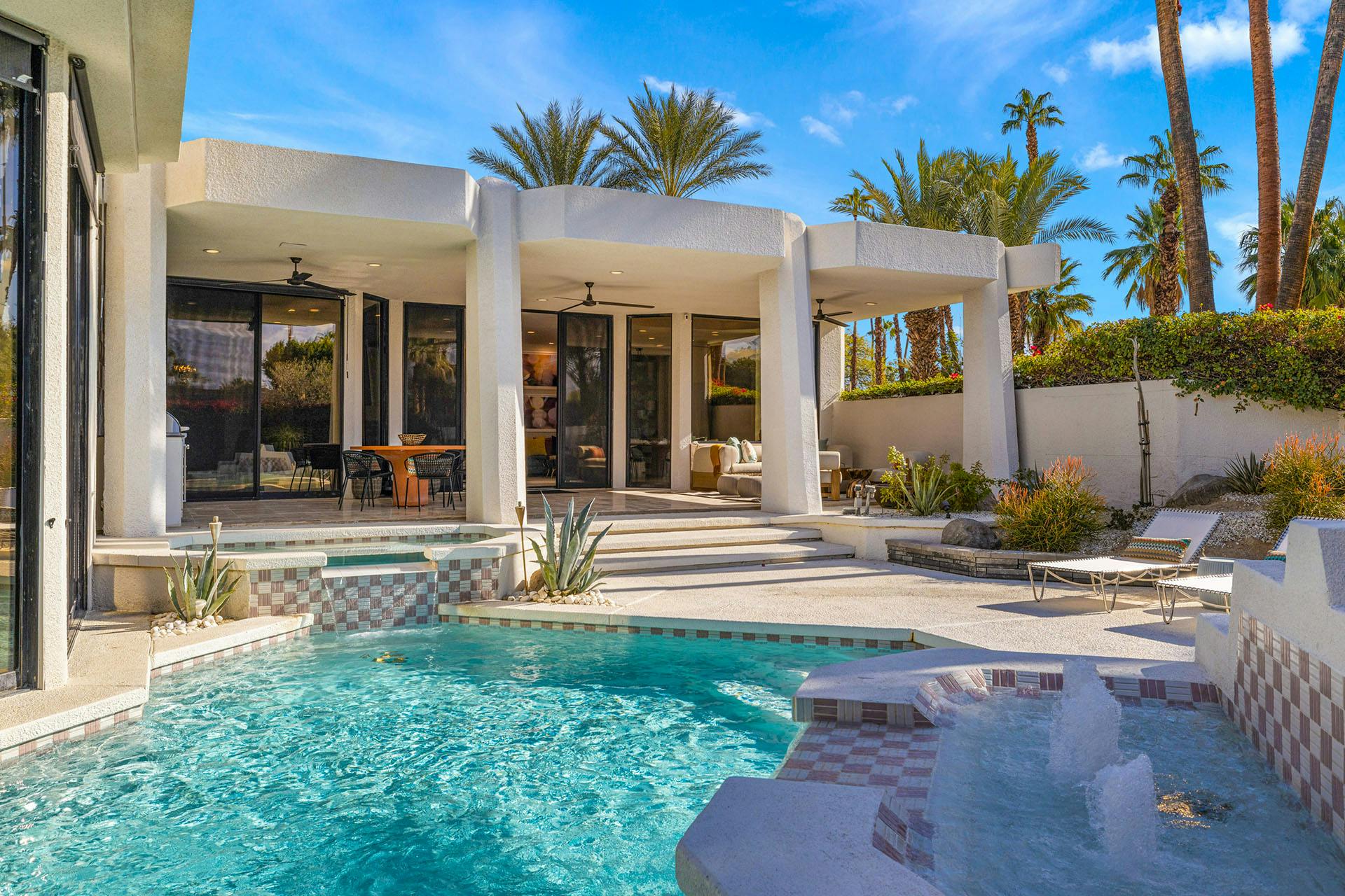 House Cahuilla Cathedral Cathedral City: Luxury 3-Bedroom Golf Villa with Pool, Cathedral City