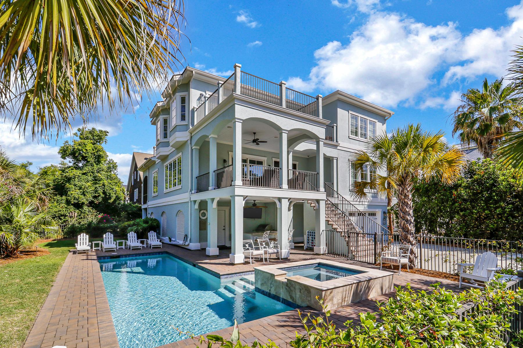 House Calibogue Hilton: Spacious 6-Bedroom Luxury Villa with Pool and Sea Views, Hilton Head