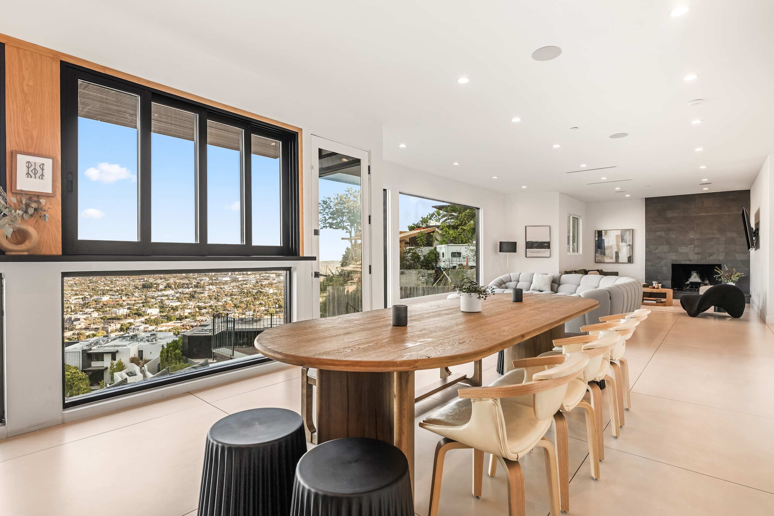 House Chaparral Laurel Laurel Canyon 2: Luxury 5-Bedroom Villa with Infinity Pool, Los Angeles