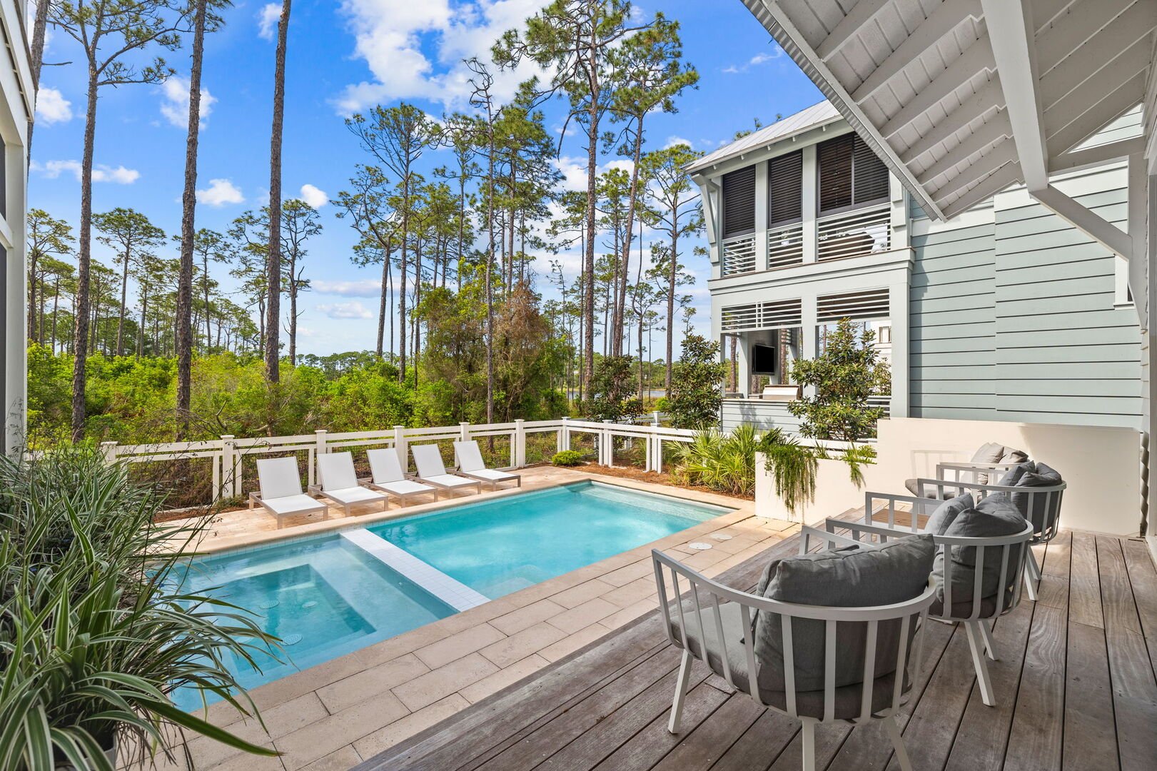 House Choctawhatchee Walton Florida 2: 6-Bedroom Luxury Villa with Pool and Tennis Court, Walton County