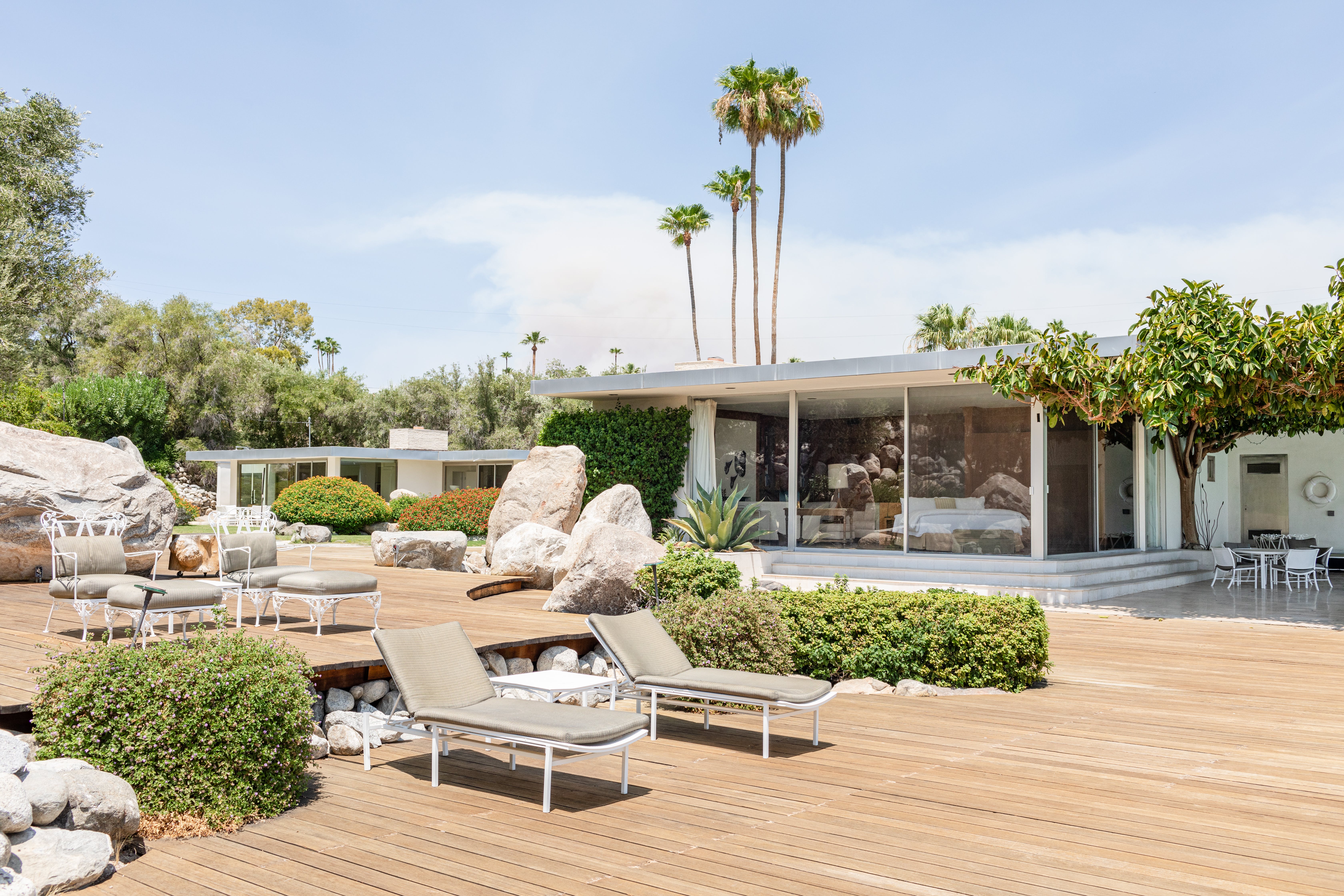 House Chuparosa Cathedral City: Luxury 4-Bedroom House with Pool and Tennis Court, Palm Springs