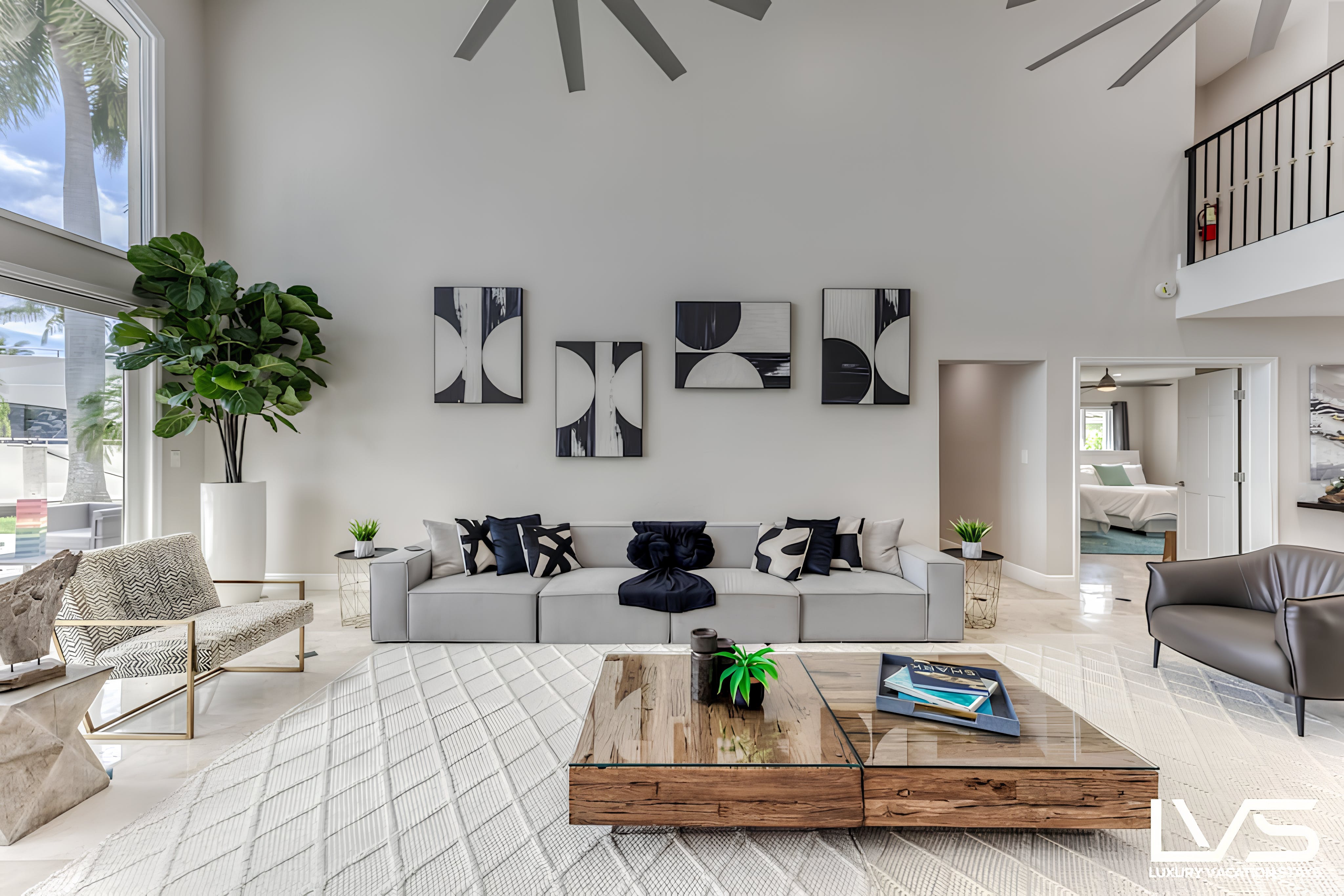 Villa Aurore Poinsettia Las Olas Isles: 6-Bedroom Luxury Apartment with Pool and Seaview, Las Olas Isles