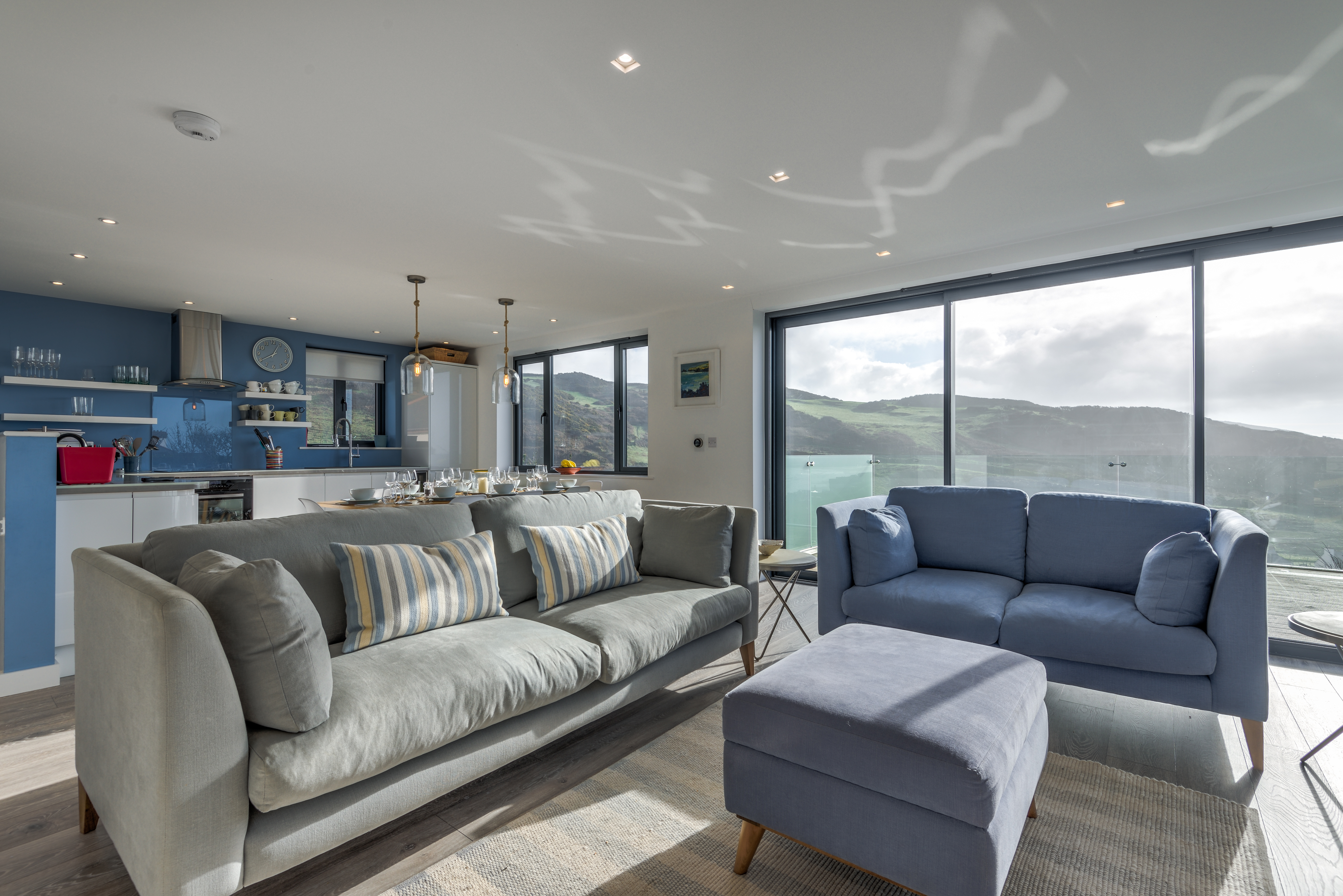 House Mortehoe Morte: Luxury 4-Bedroom House with Seaviews and Beach Access, Mortehoe