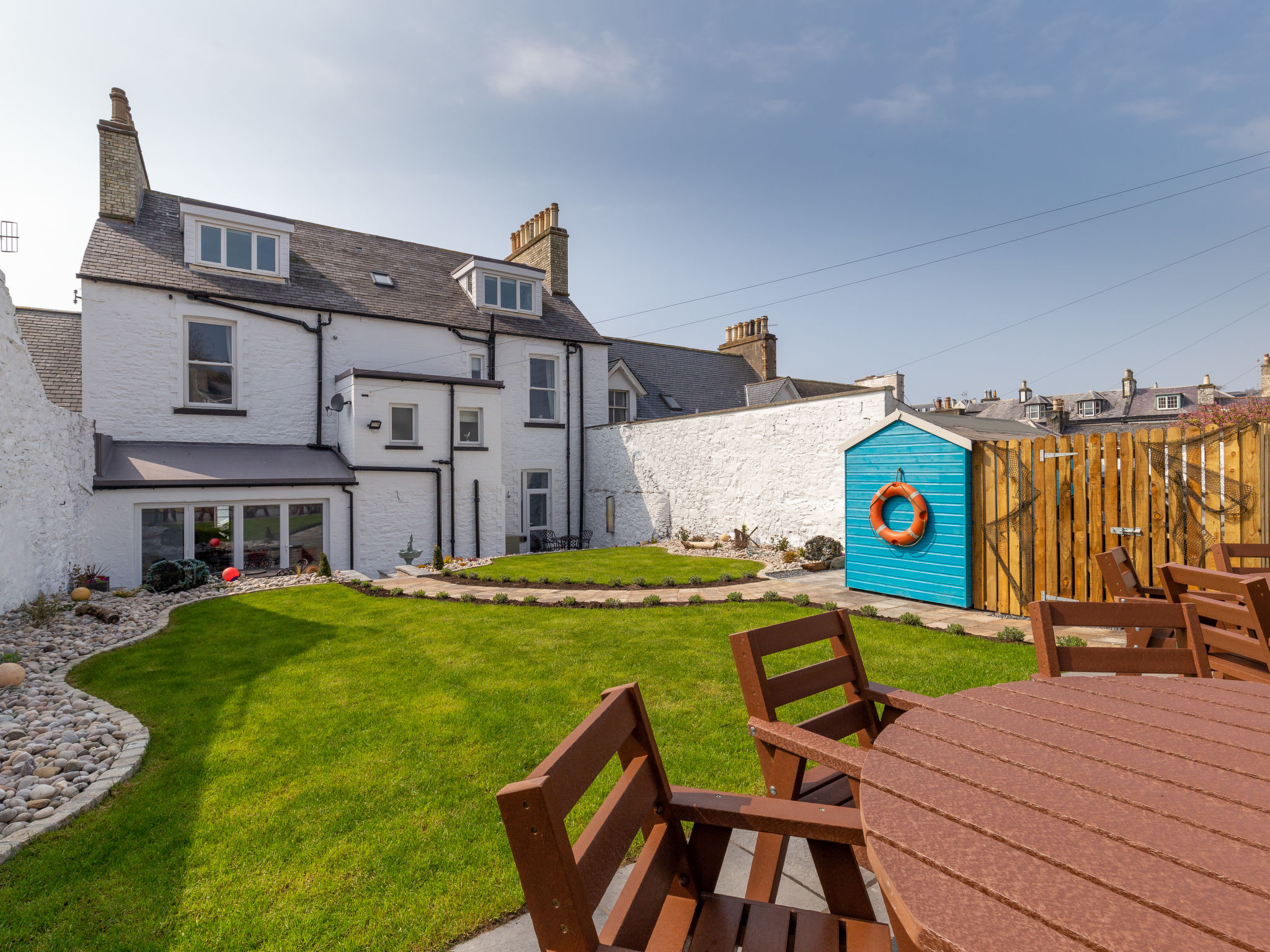 House Mull Portpatrick: Spectacular 8-Bedroom Luxury Holiday House with Sea Views in Historic Scottish Harbour Town