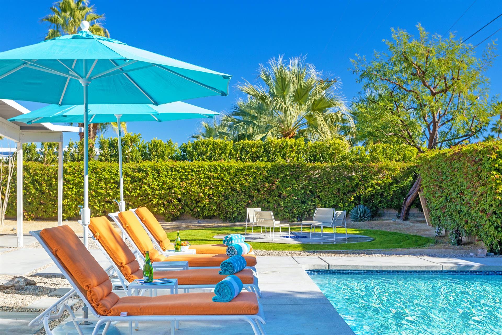 House Ocotillo CathedralCity Cathedral City: 3-Bedroom Apartment with Pool and Golf Views, Cathedral City