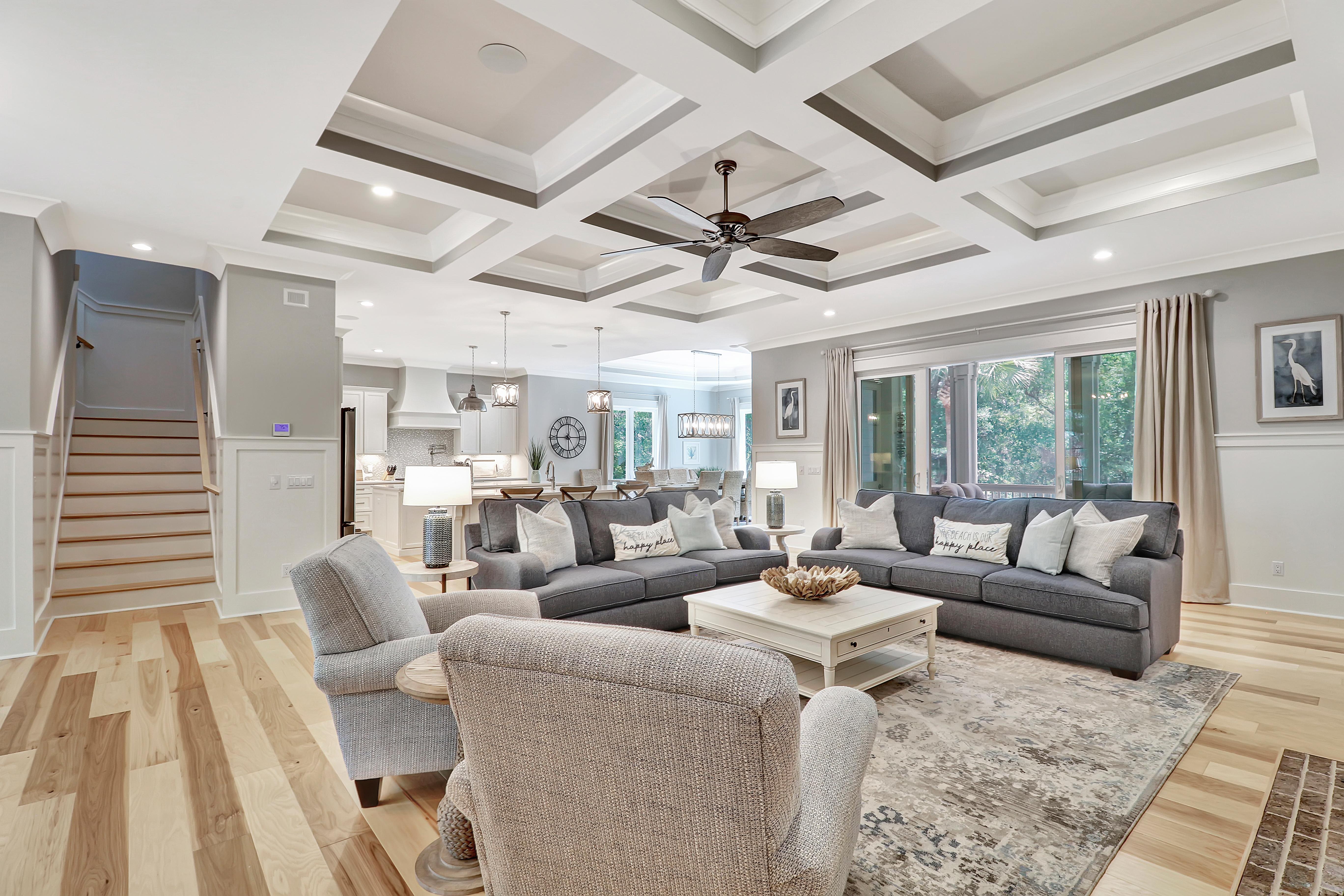 House Palmetto HiltonHead: Elegant 5-Bedroom Villa with Pool and Seaview, Hilton Head