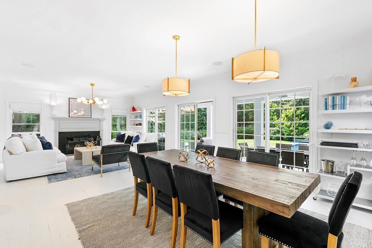 House Quogue North Sea: Luxury 5-Bedroom Apartment with Seaview and Pool, North Sea