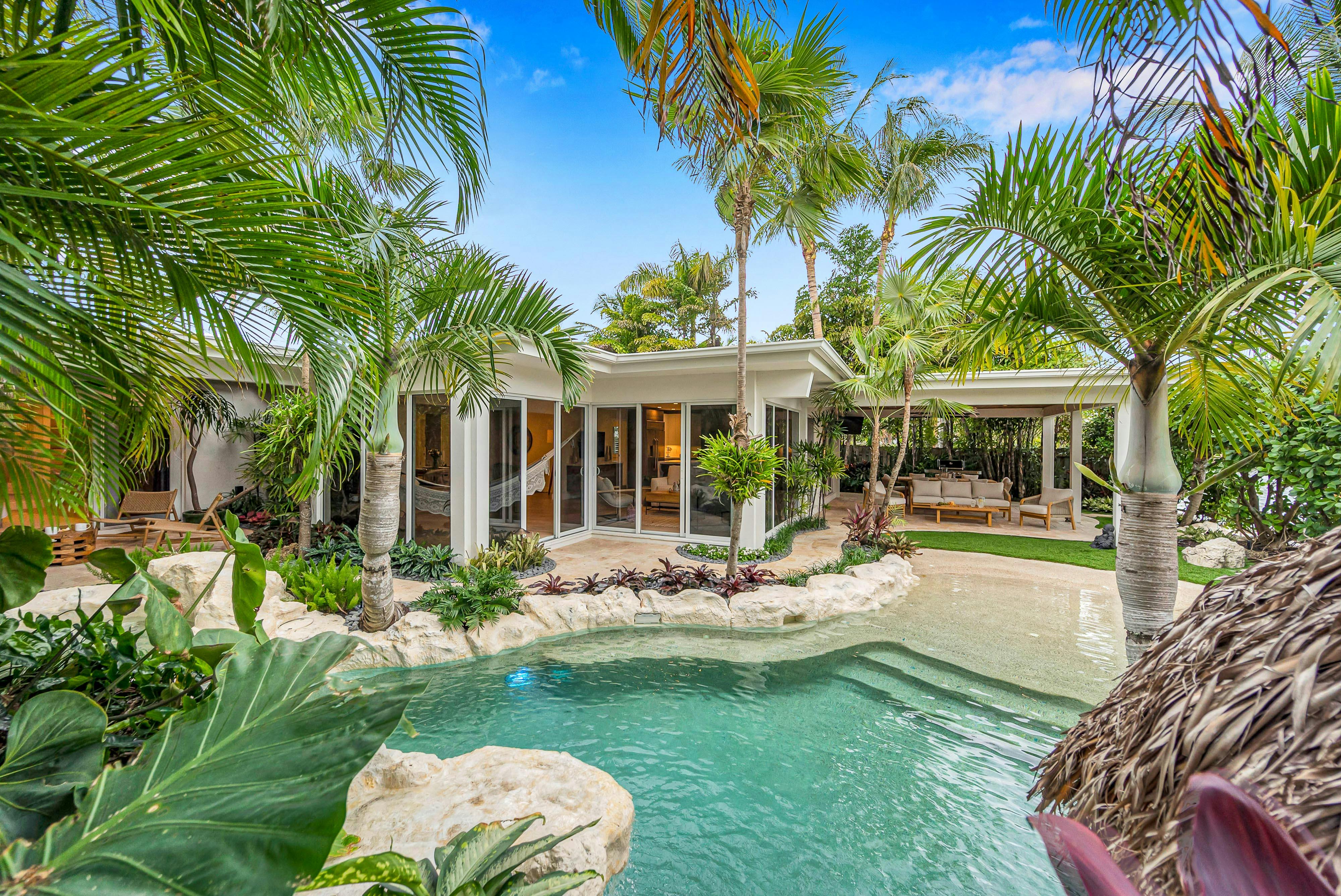 House Sabal FortLauderdale Fort Lauderdale 3: Exquisite 4-Bedroom House with Pool and Seaview, Fort Lauderdale