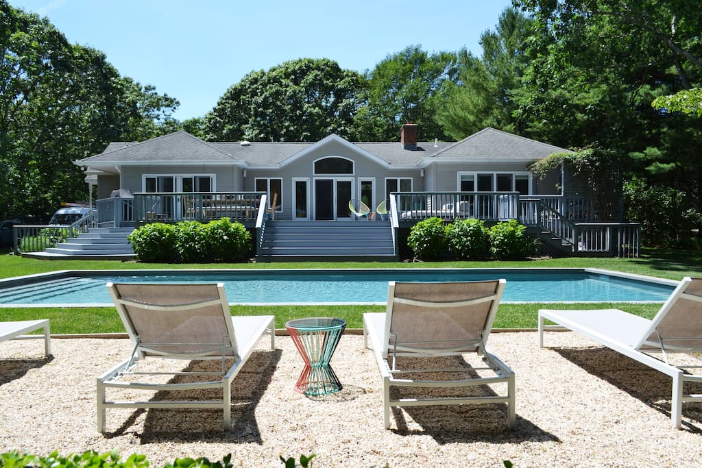 House Sagaponack Hamptons: Luxury 3-Bedroom House with Heated Pool, The Hamptons