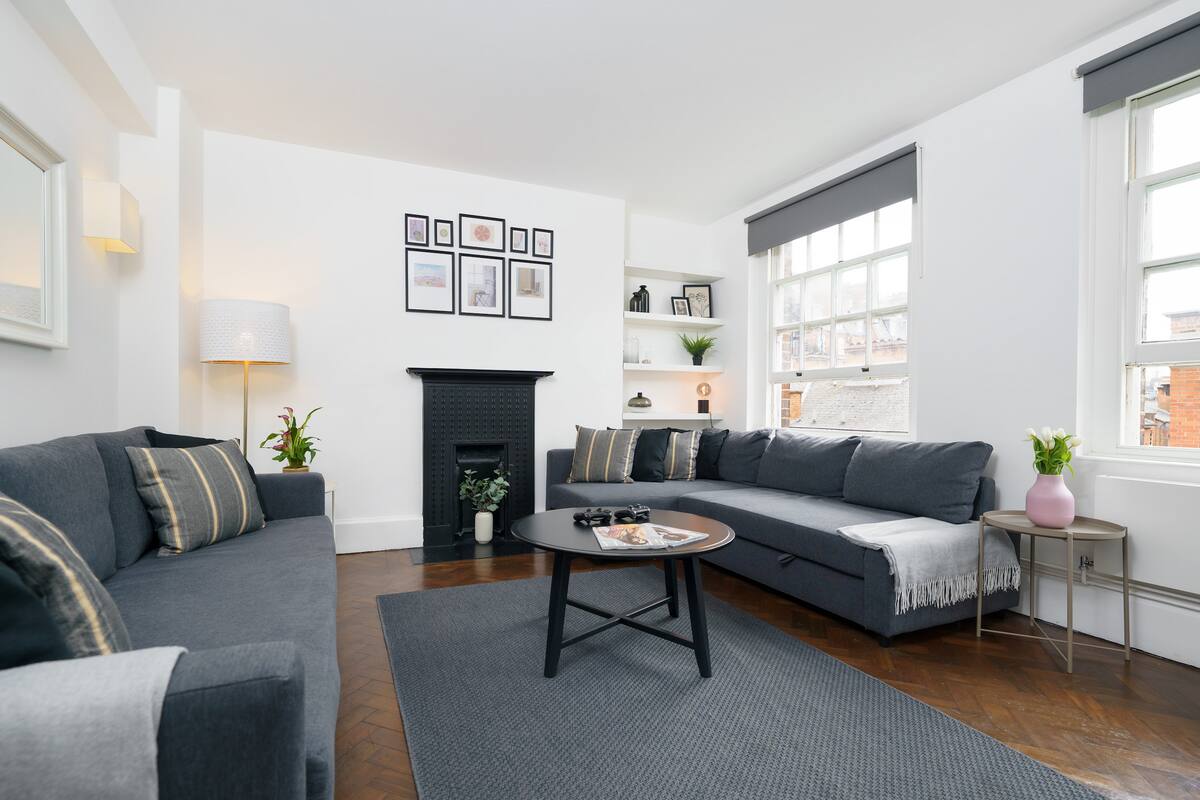 House SaintMartin CoventGarden: Spacious 3-Bedroom Apartment Ideal for Families, Covent Garden