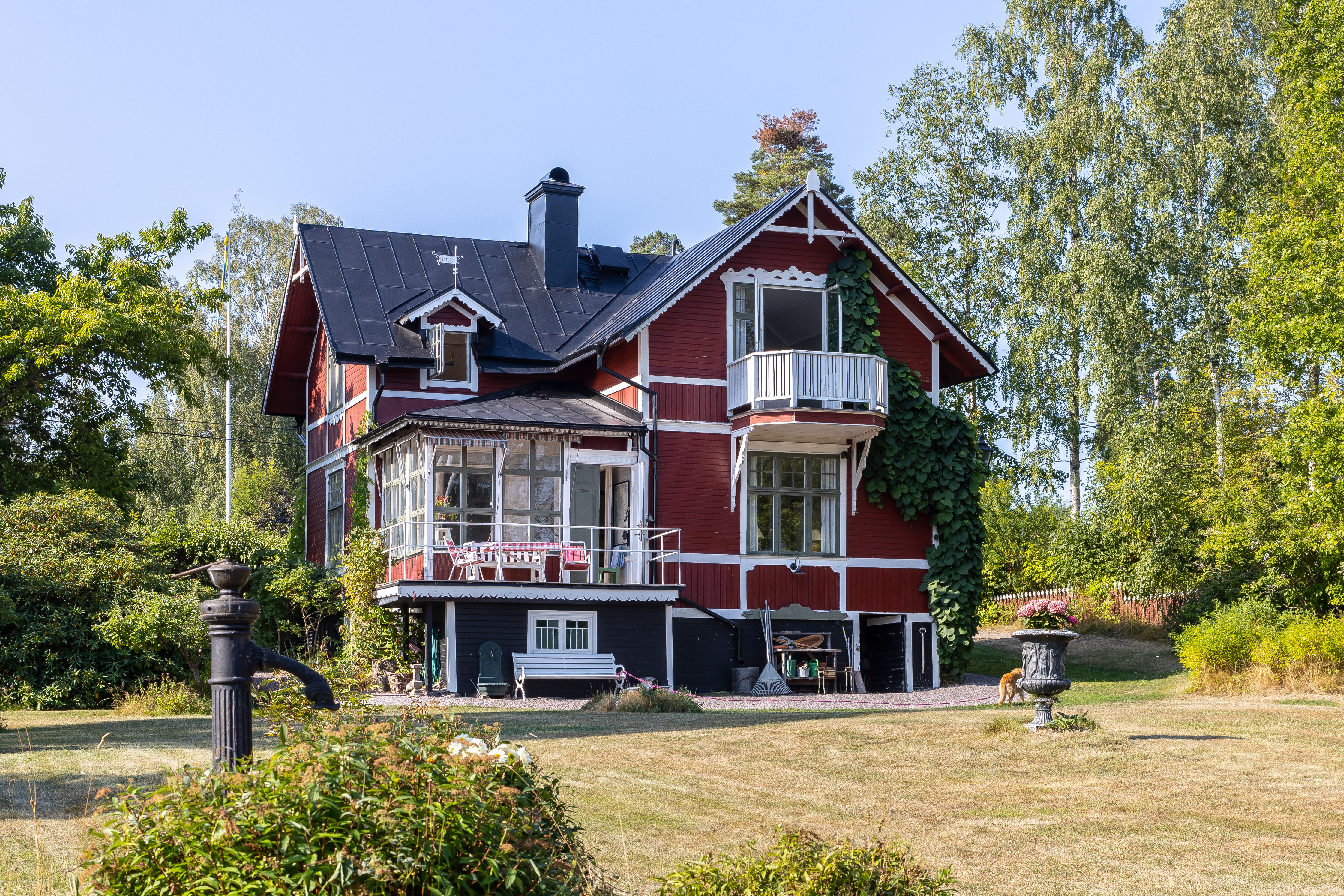 Hus Skärgården Stockholm Stockholm: Luxury 6-Bedroom Apartment with Seaview and Sauna, Stockholm