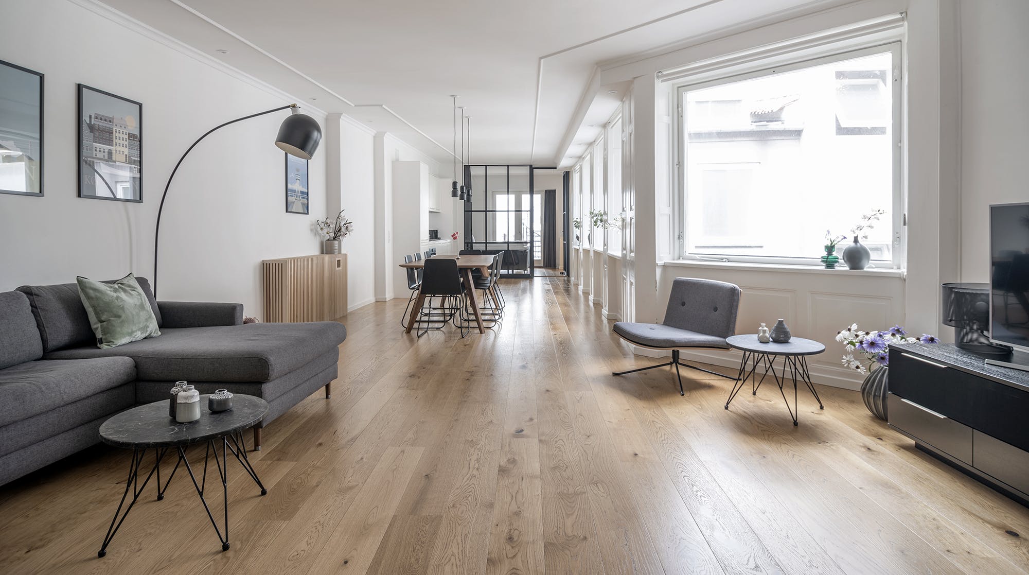 Hus Strøget Copenhagen: Luxury 3-Bedroom Apartment with Seaview, Indre By Copenhagen