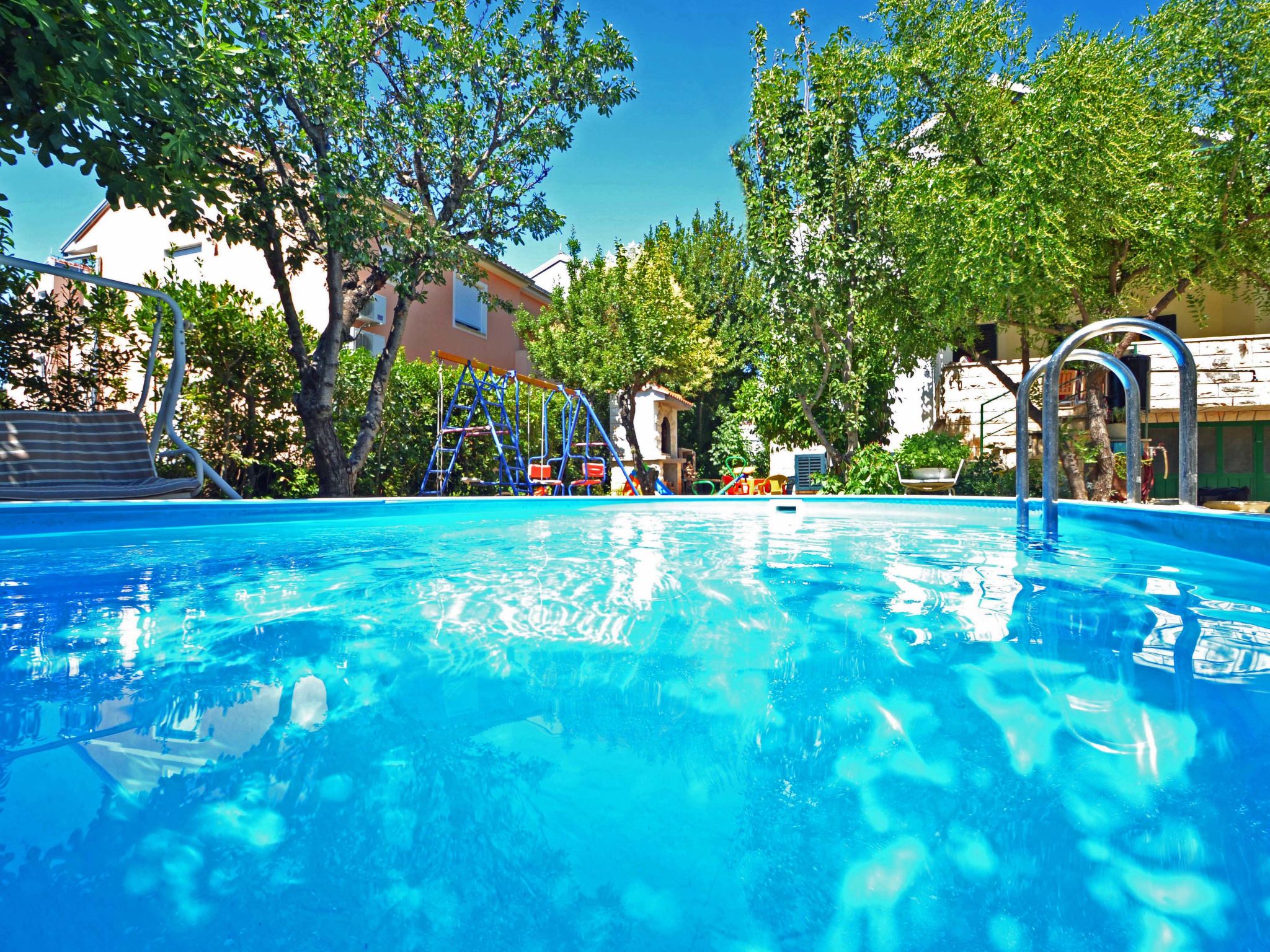Kuca Bora Filip: Spacious Six-Bedroom Family Villa with Private Pool and Organic Gardens Near Croatian Coast