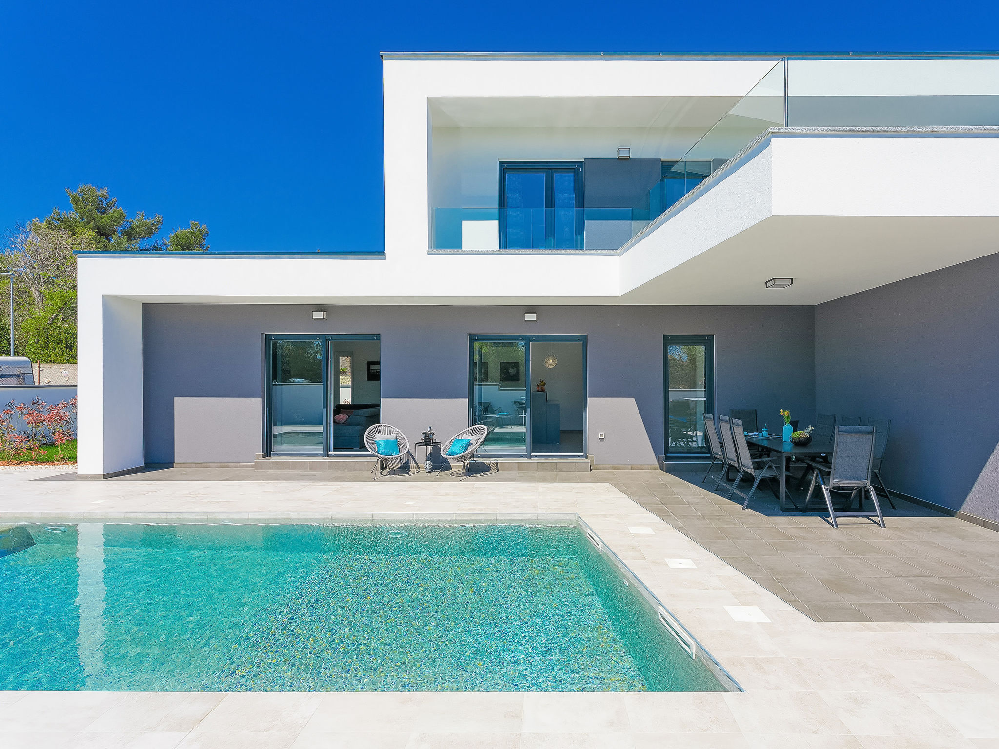 Kuća Debeljak Pula: Modern 3-Bedroom Villa with Private Pool and Hydromassage Near Nature Park