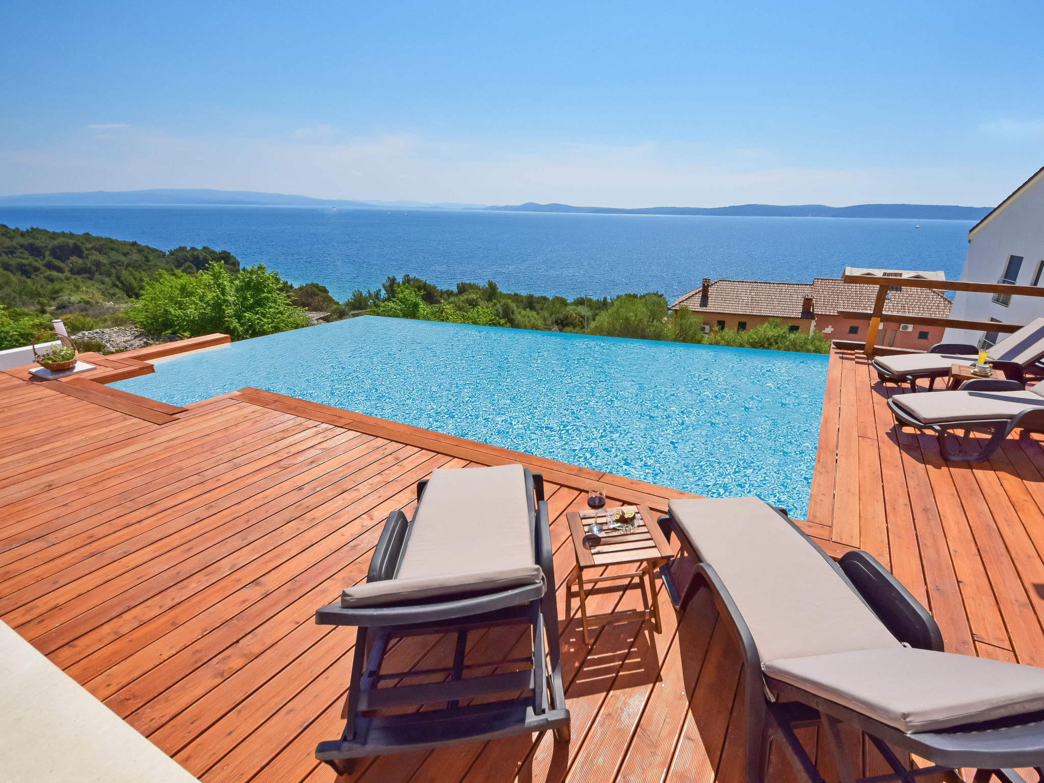 Kuca Kamenar Trogir: Luxury 3-Bedroom Villa with Private Pool and Sea Views in Trogir Croatia