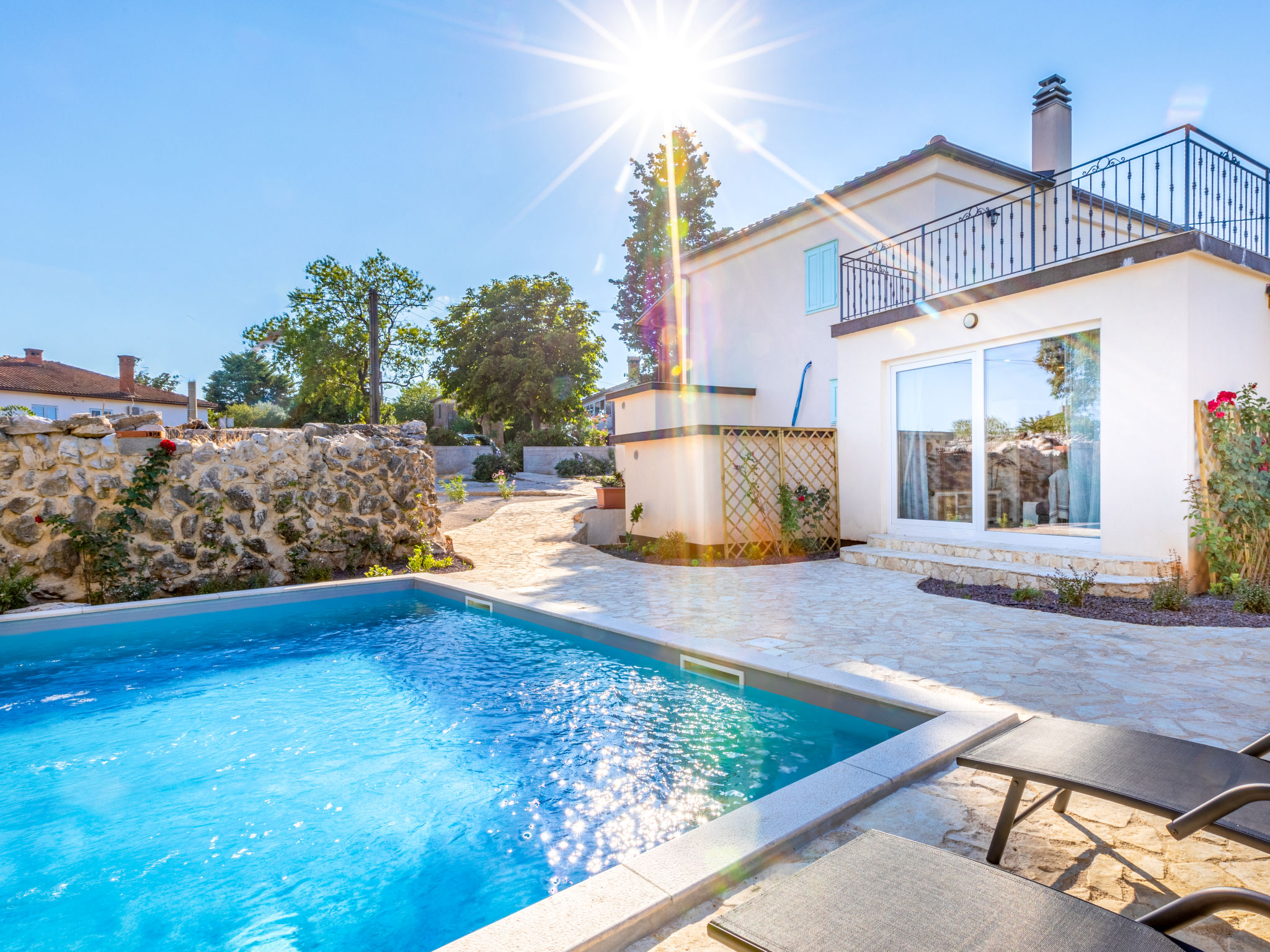 Kuća Kamenjak Krk: Spacious 3-Bedroom Villa with Private Pool and Historic Charm in Croatia’s Krk Island