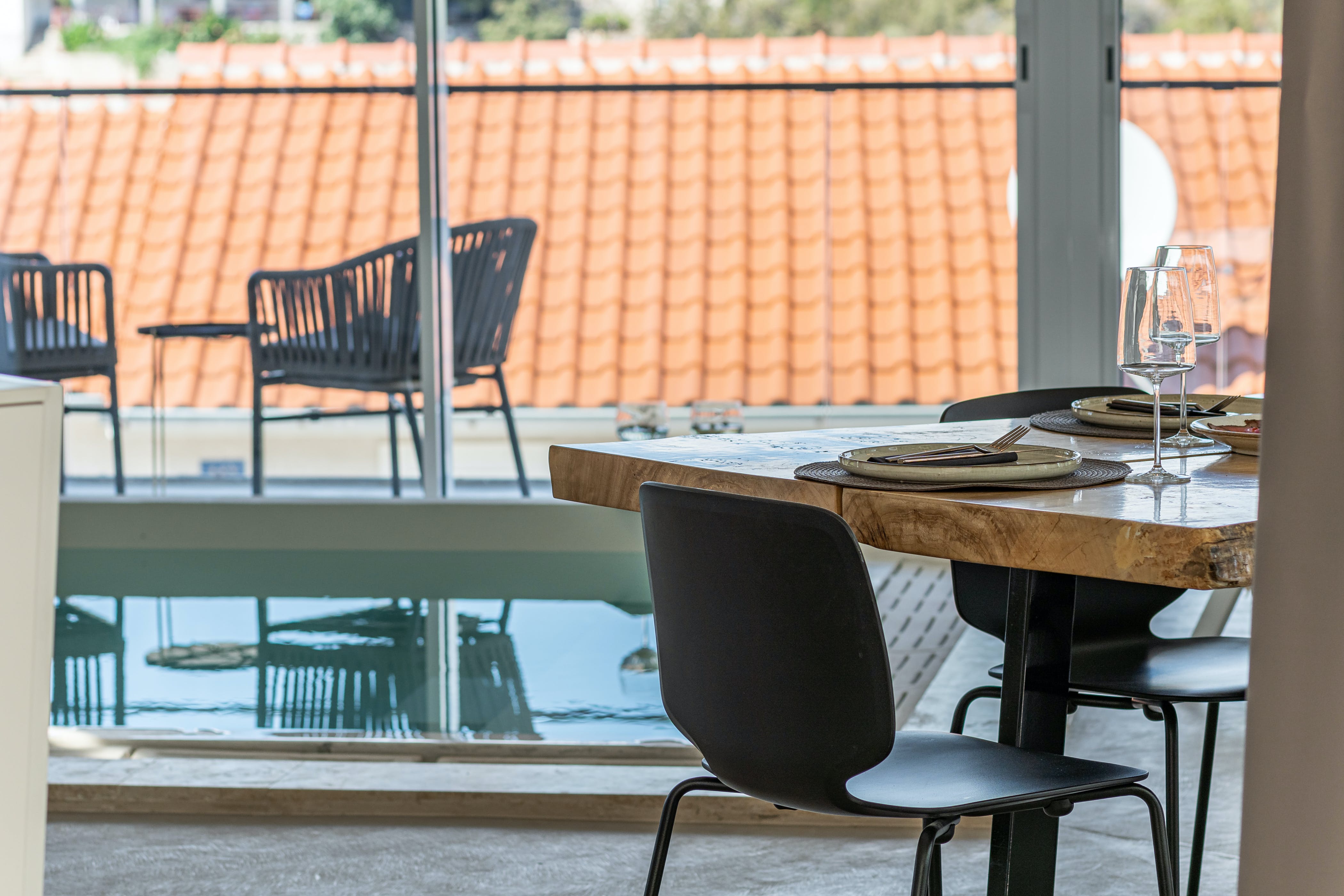 Kuća Marjan Split Split 15: Spacious 4-Bedroom Apartment with Seaview and Pool, Split