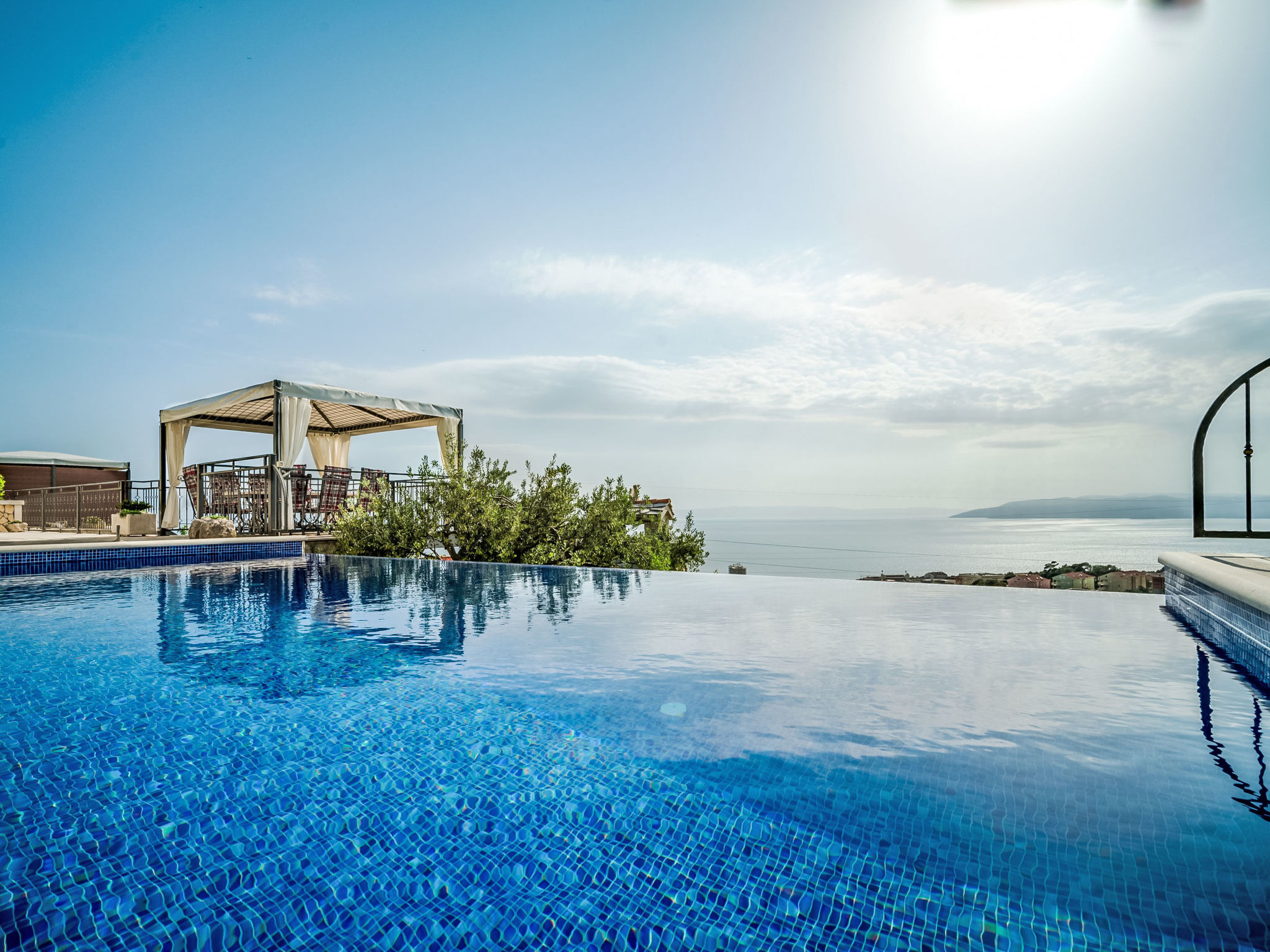 Kuca Puharici Makarska: Stunning 2-Bedroom Villa with Heated Private Pool and Panoramic Sea Views in Croatia