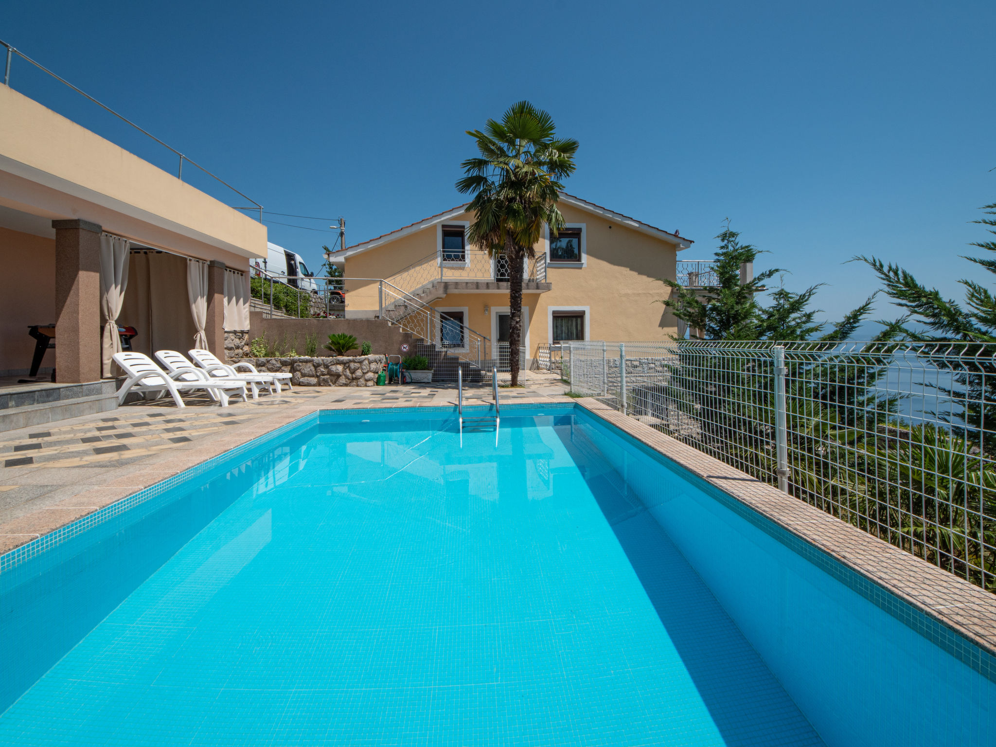 Kuca Tuliševica Lovran: Spectacular 7-Bedroom Multi-Level Villa with Private Pool and Sea Views in Croatia