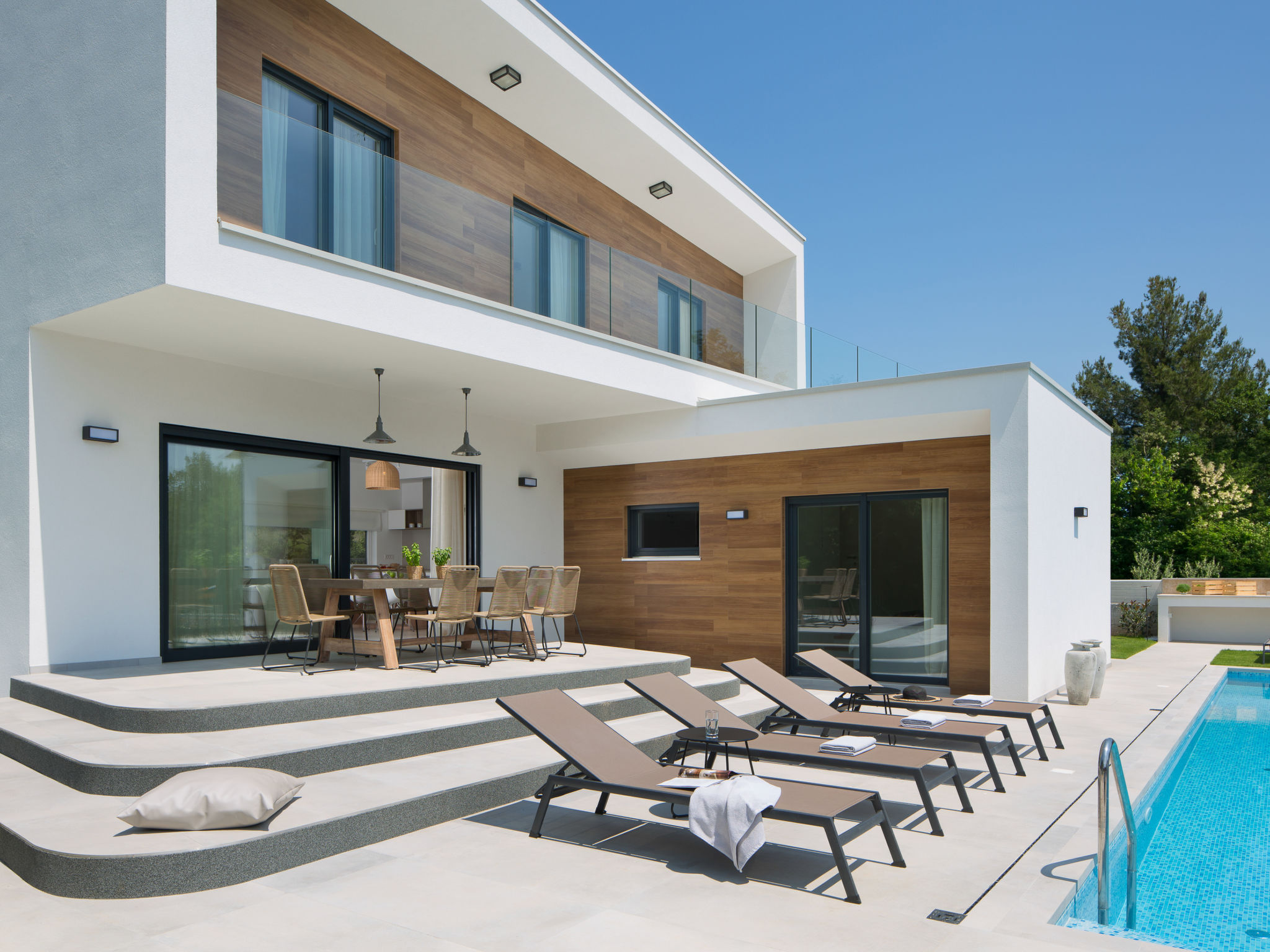 Kuća Vabriga Tar: Luxury 3-Bedroom Villa with Private Pool and Hot Tub in Poreč Croatia