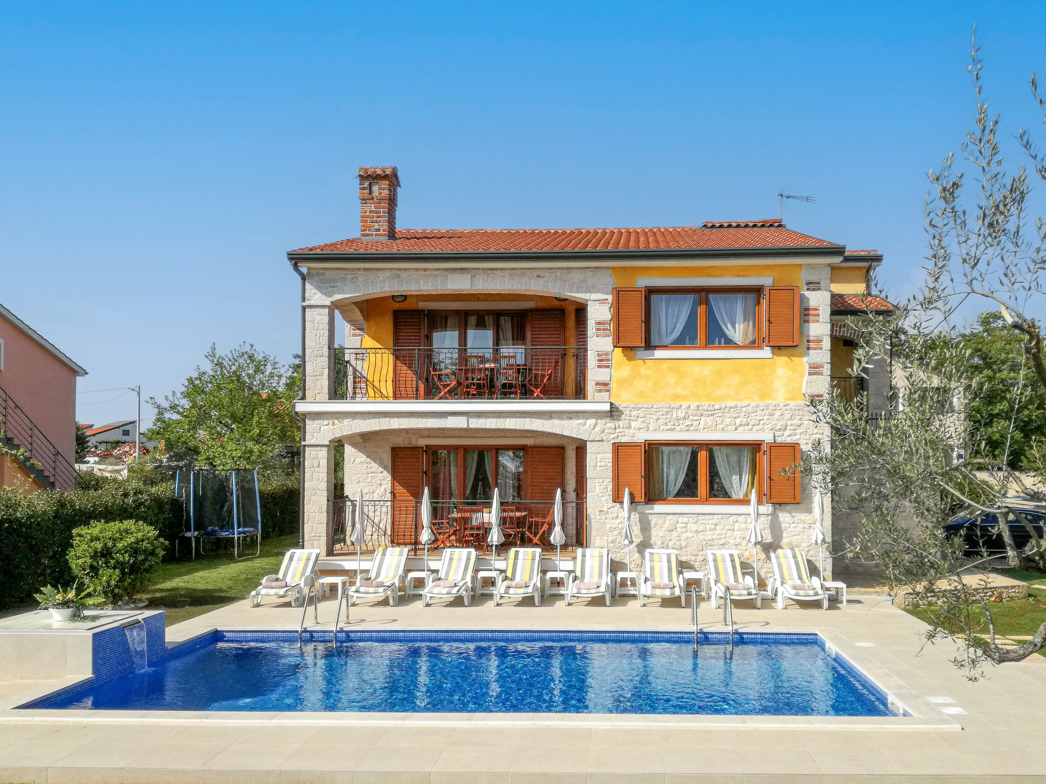 Kuća Zbandaj Poreč: Spacious 5-Bedroom Villa with Private Pool and Entertainment Facilities in Istrian Countryside Croatia