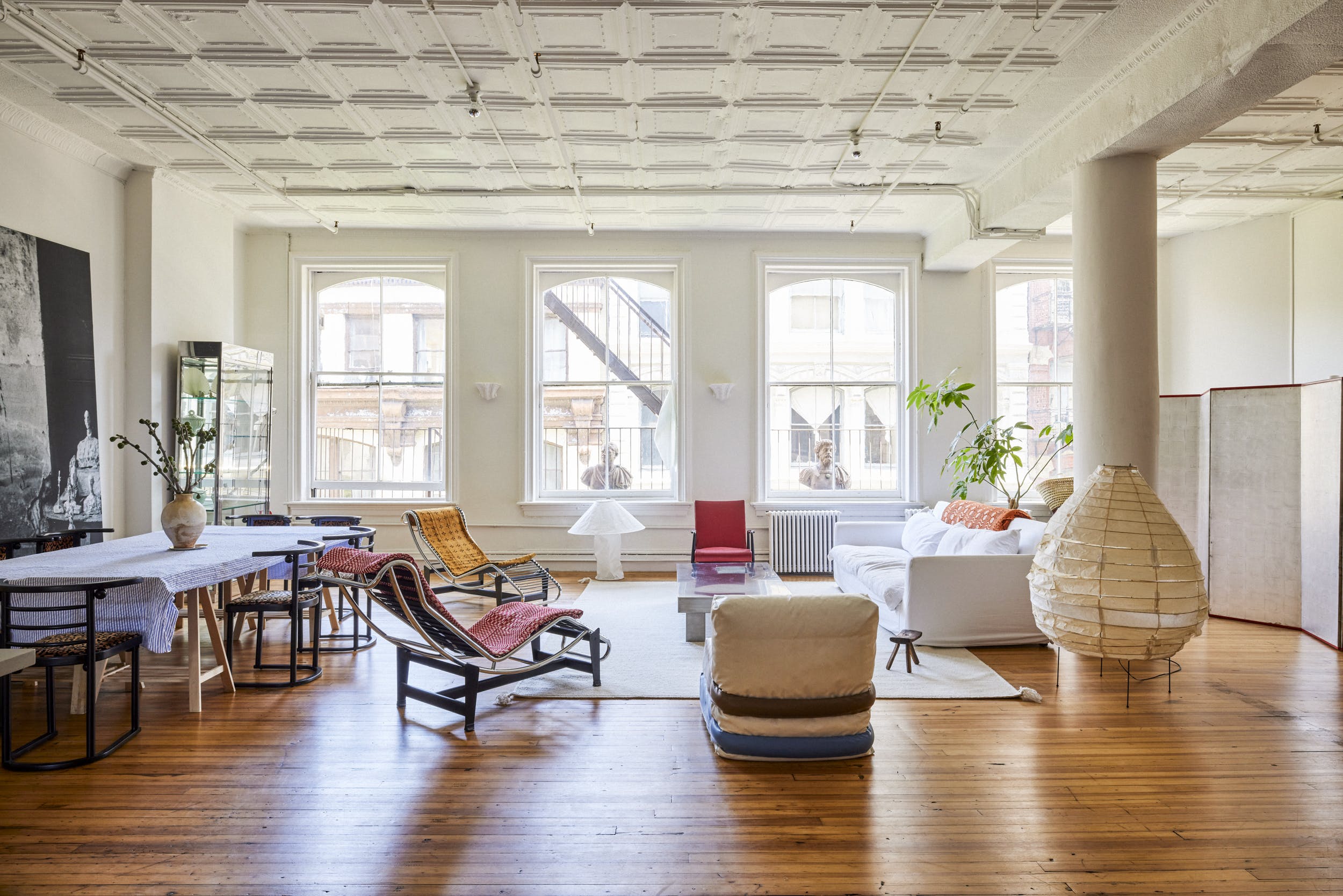 Loft SoHo Tribeca: Stylish 2-Bedroom Loft Rental with Air Conditioning in Tribeca, New York