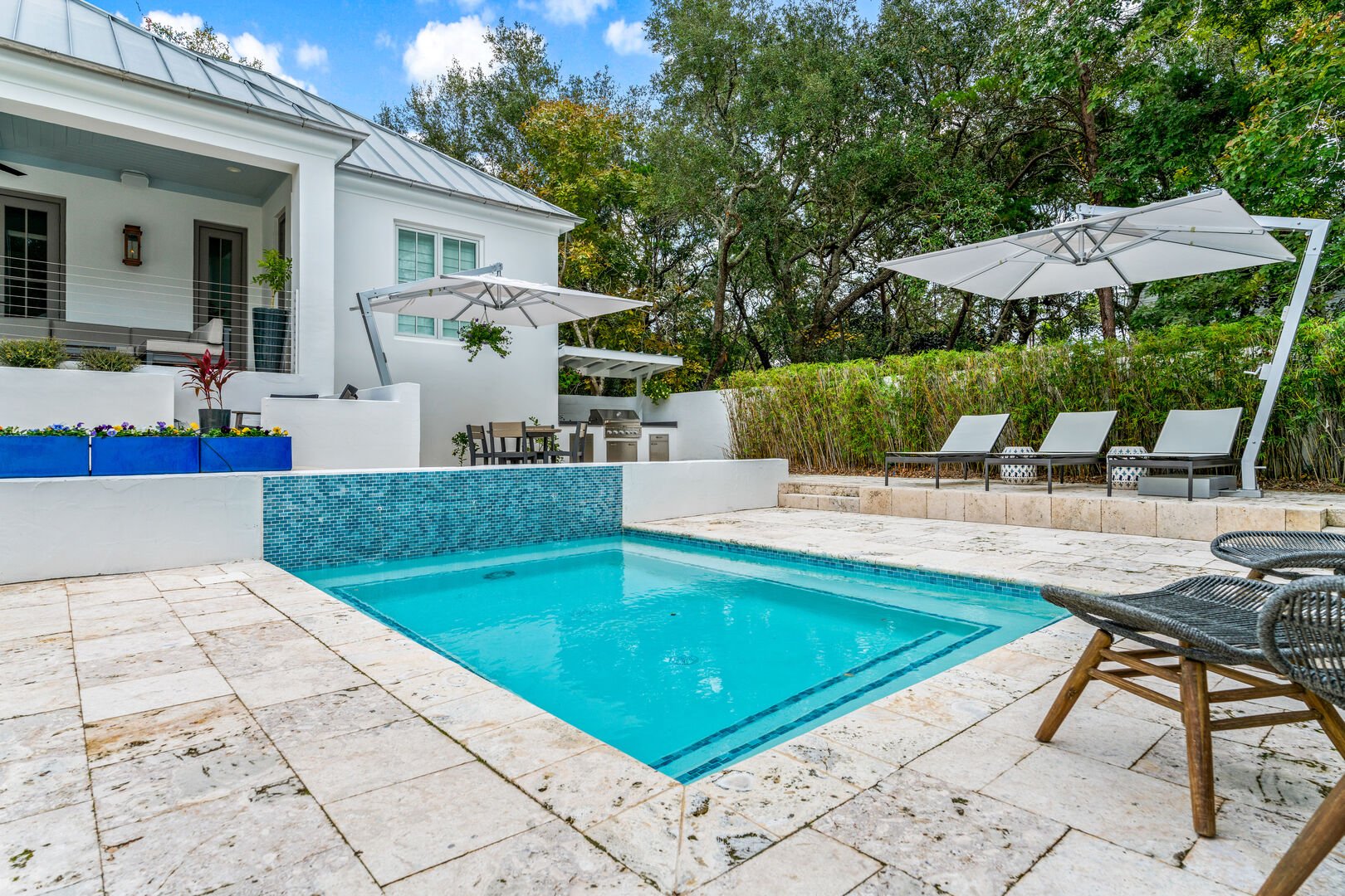 Manor Choctaw Walton: Spacious 7-Bedroom Luxury Villa with Seaview and Pool, Walton County
