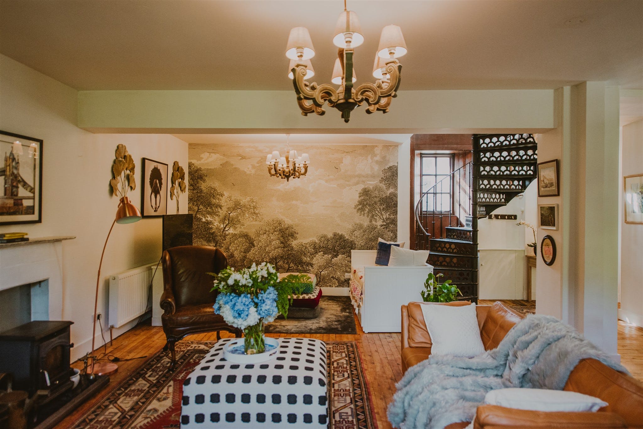 Manor Criffel Portpatrick: 5-Bedroom Castle Apartment with Seaview and Countryside Charm, Dumfries and Galloway