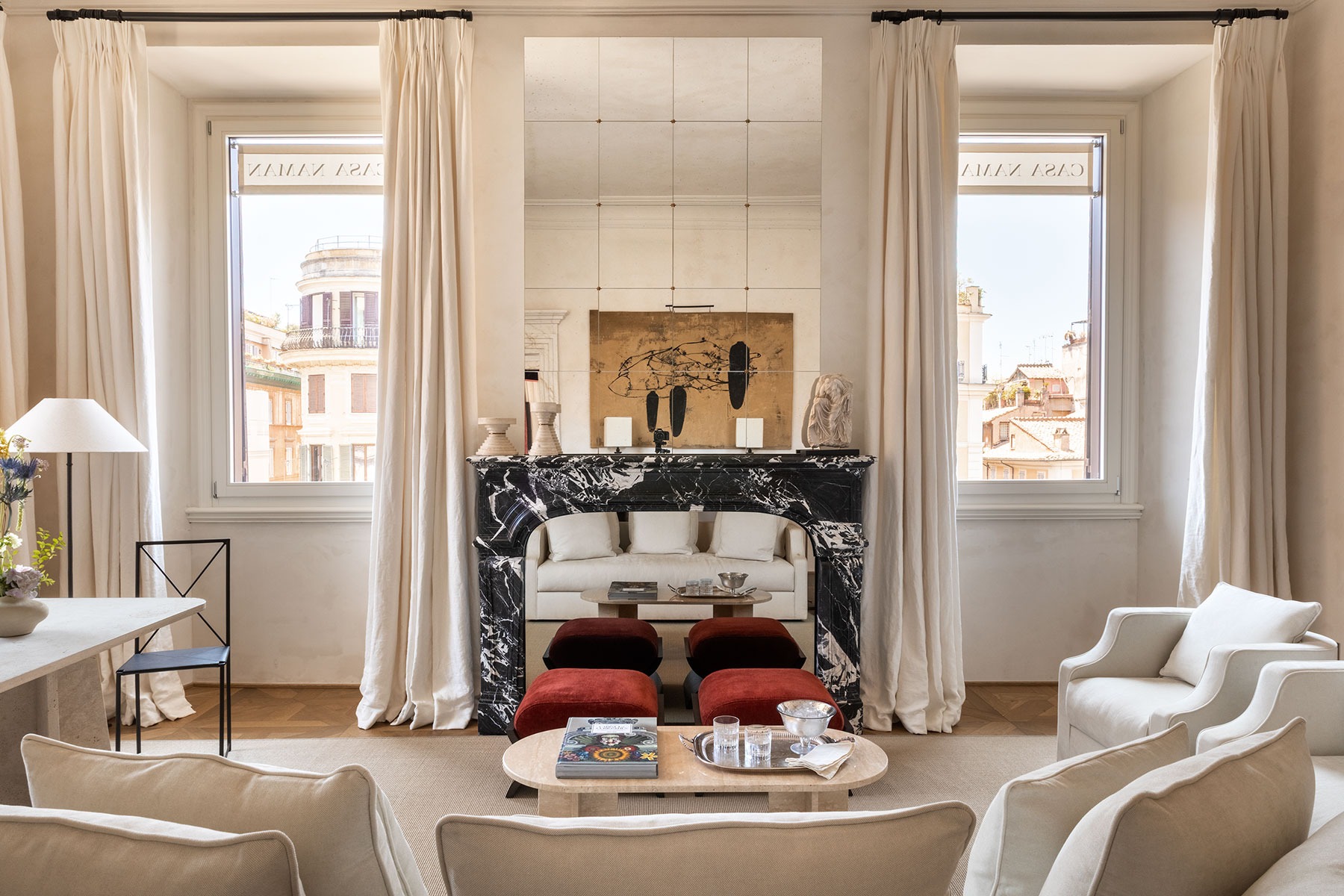 Palazzo Apollinare Roma: Luxury 1-Bedroom Apartment with Private Terrace, Rome
