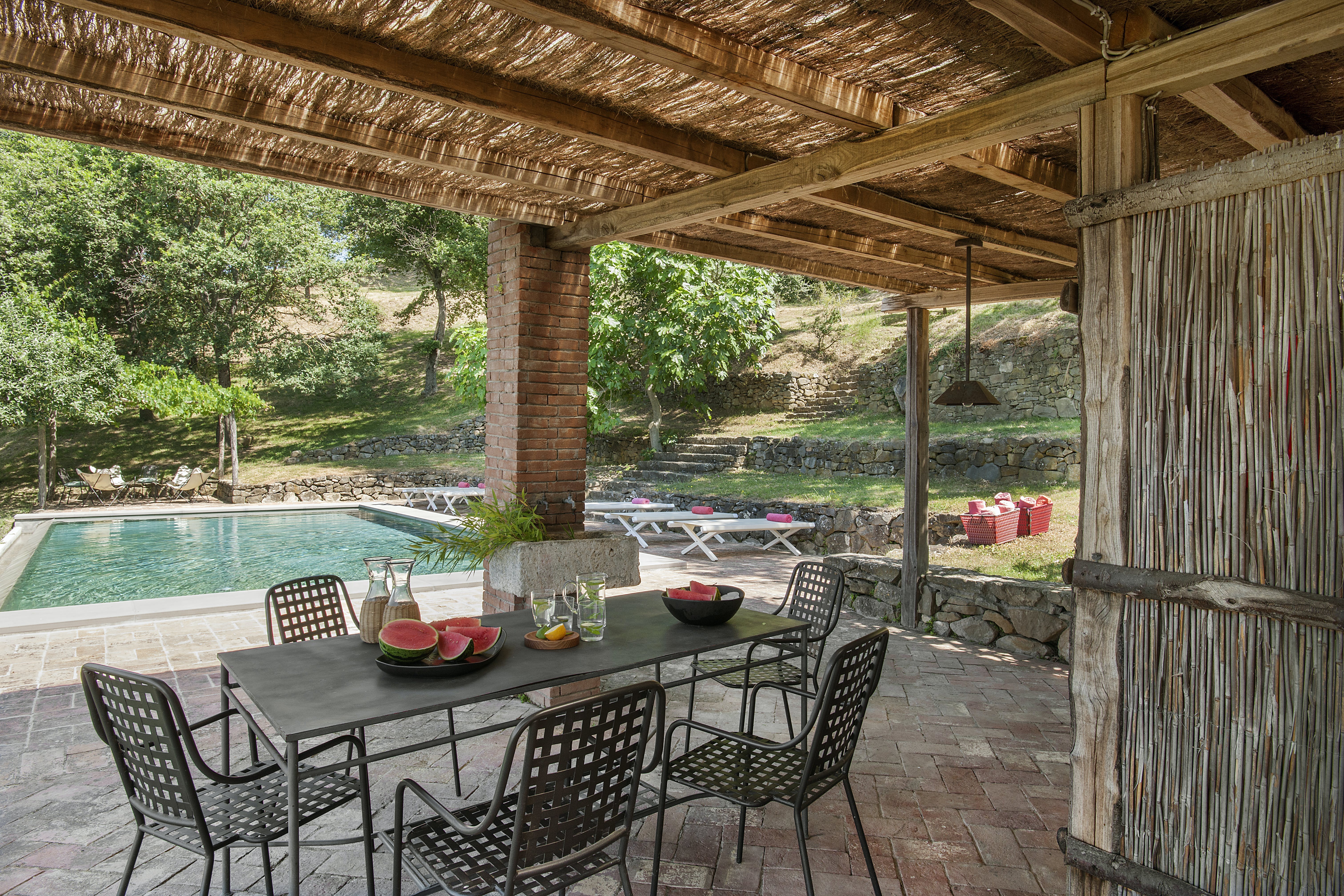 Palazzo Cipresso Sarteano Sarteano: Luxury 5-Bedroom Apartment with Pool in Tuscany Countryside, Sarteano