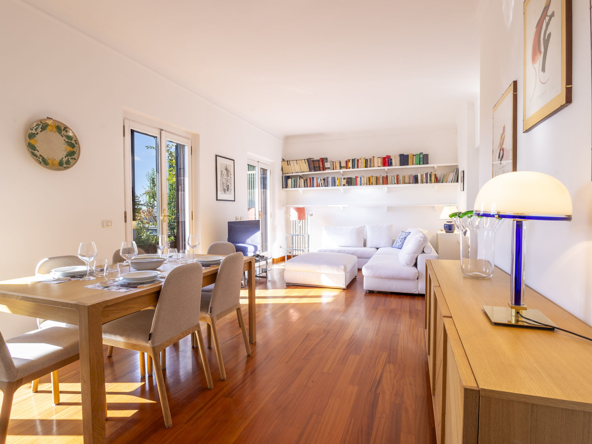 Palazzo Crocetta Milano: Stunning 2-Bedroom Penthouse with Panoramic City Views and Private Terrace in Central Milan
