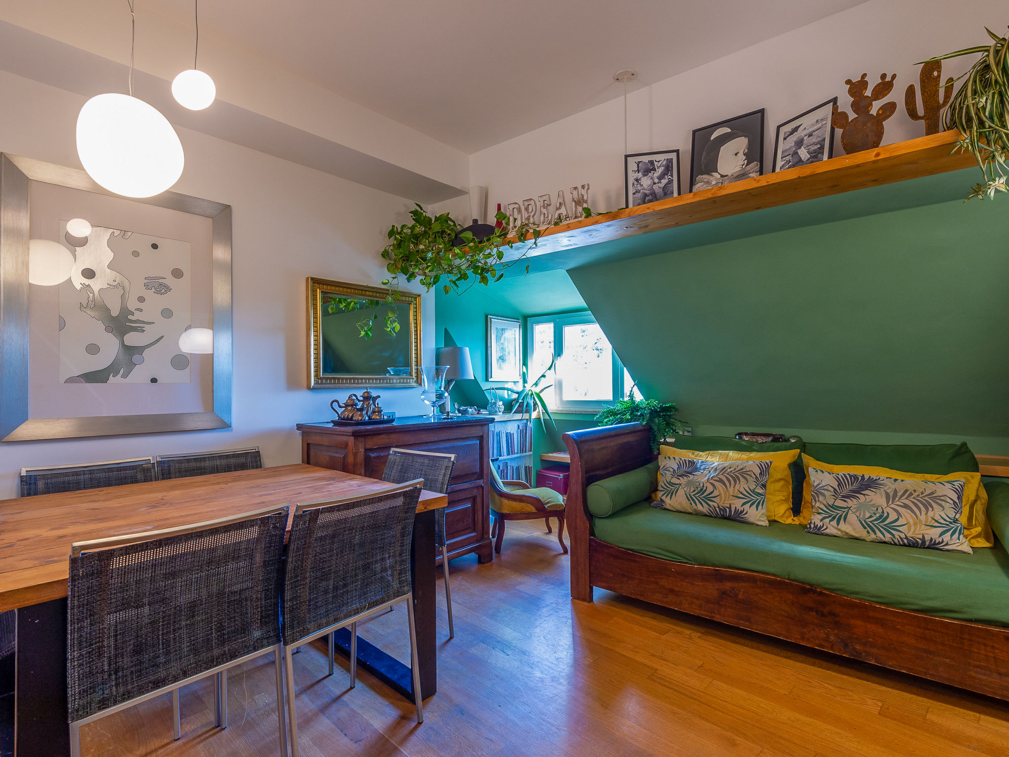 Palazzo Parioli Roma: Modern 2-Bedroom Penthouse Apartment with Rooftop Views in Central Rome Italy