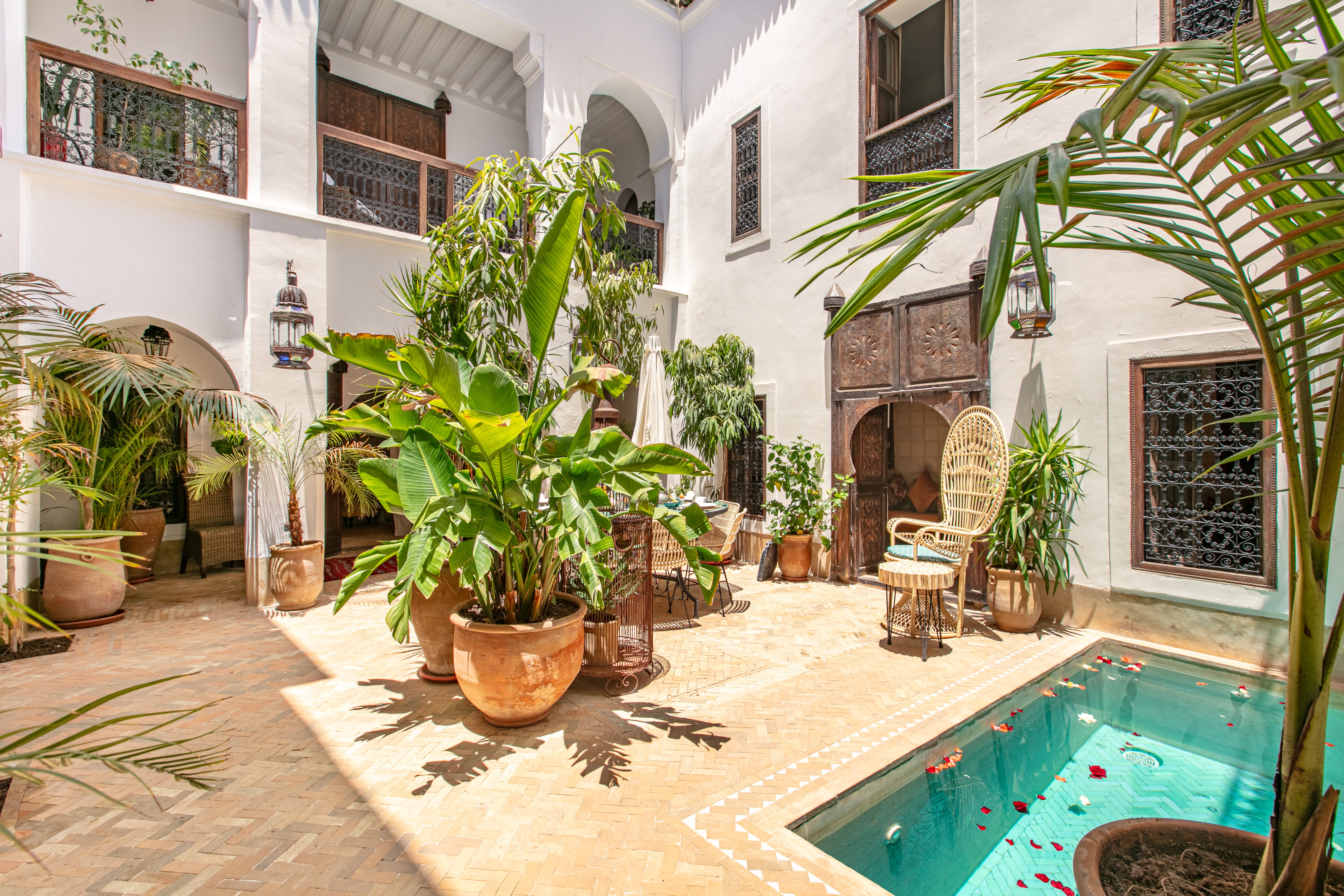 Riad Tansift Marrakech: Luxury 5-Bedroom Villa with Private Pool and Terraces, Marrakech