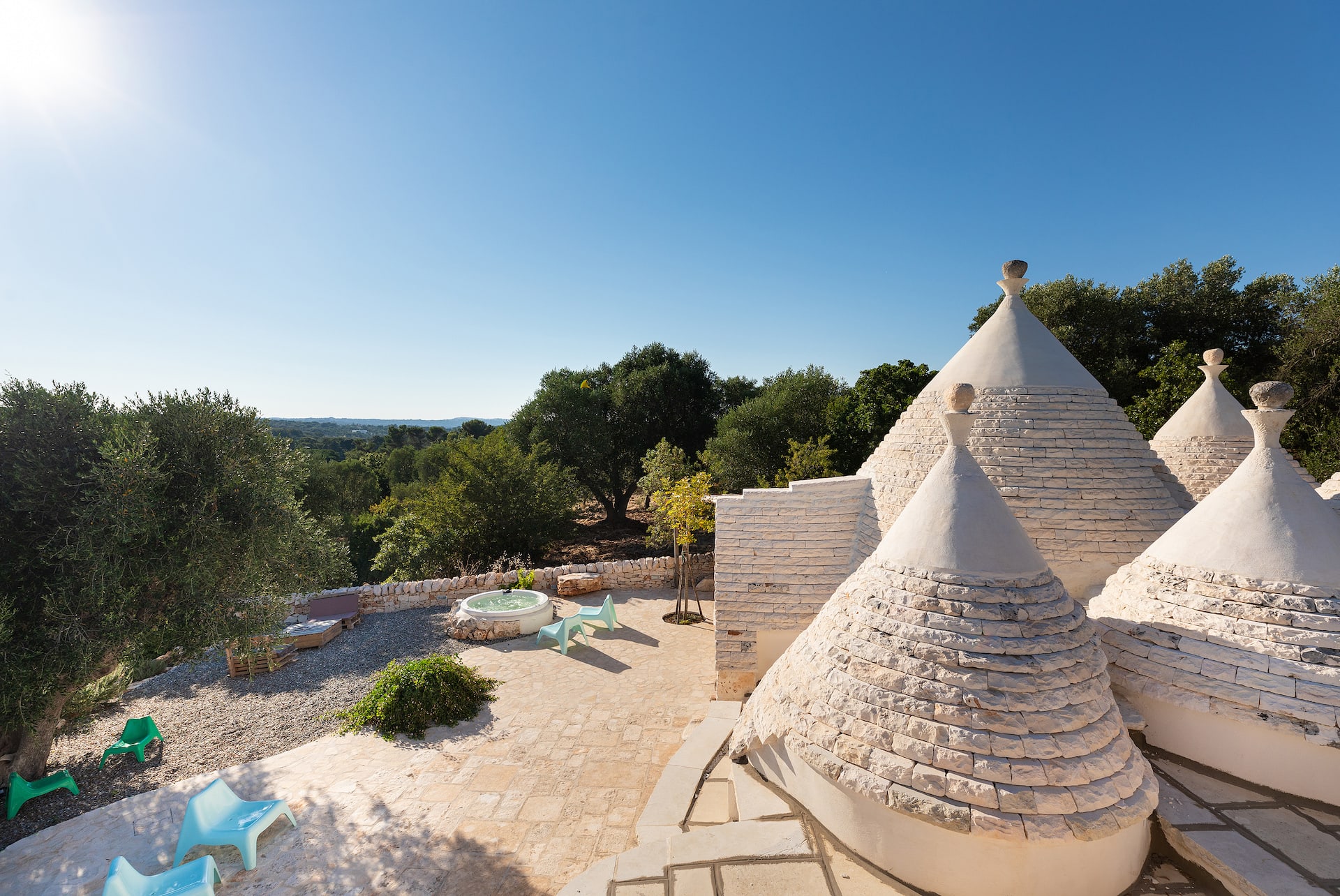 Trullo Ostuni Carovigno: Spacious 5-Bedroom Villa with Stunning Seaview and Pool, Ostuni