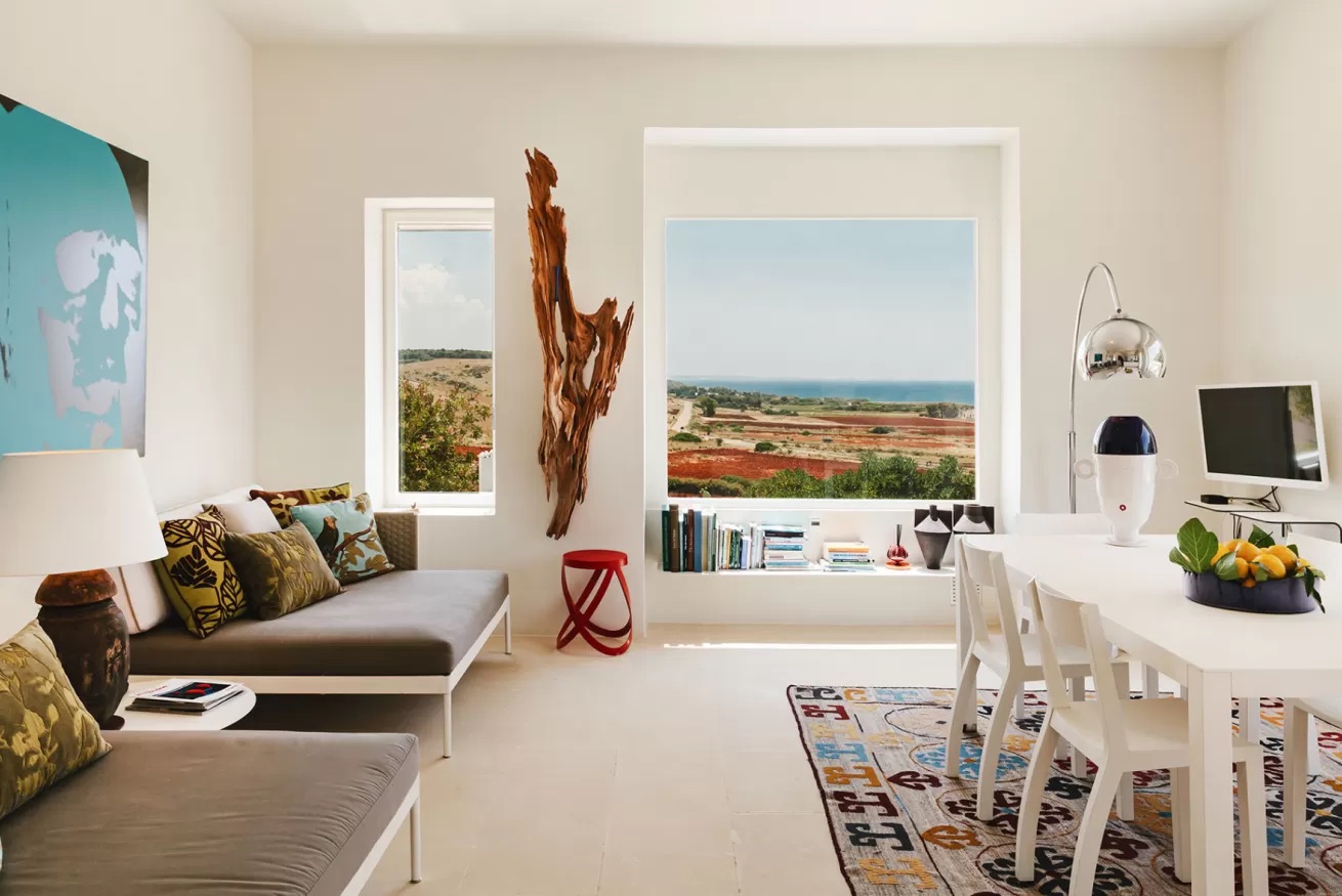 Trullo Quercia Lecce: Elegant 3-Bedroom Apartment with Stunning Seaview, Lecce