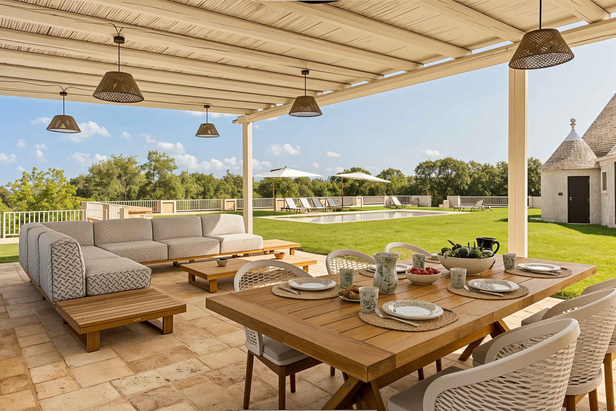 Trullo Quercia Ostuni: Charming 3-Bedroom Villa with Pool, Puglia
