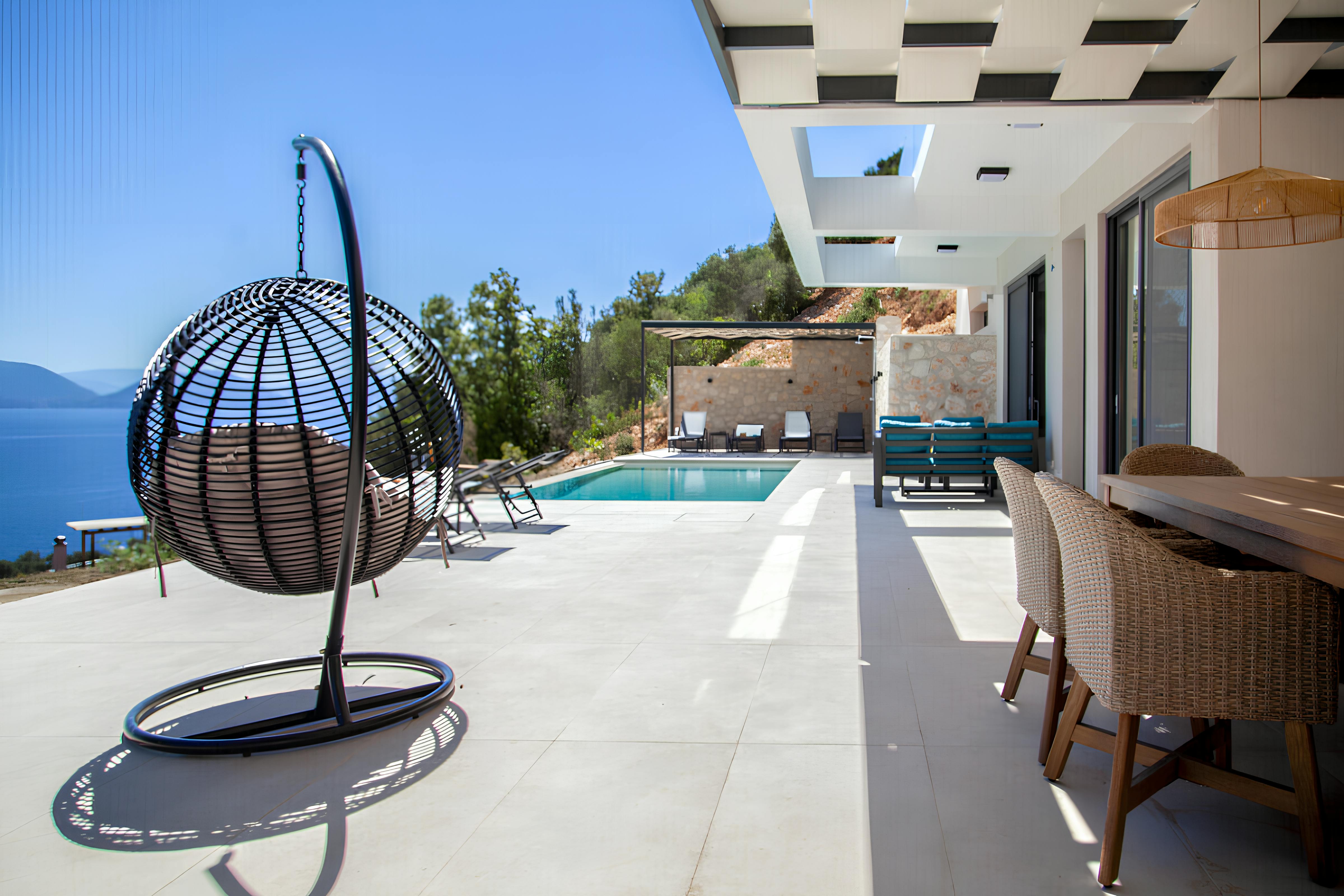 Villa Ammouso Lefkada: Luxury 3-Bedroom Villa with Private Pool and Seaviews, Lefkada
