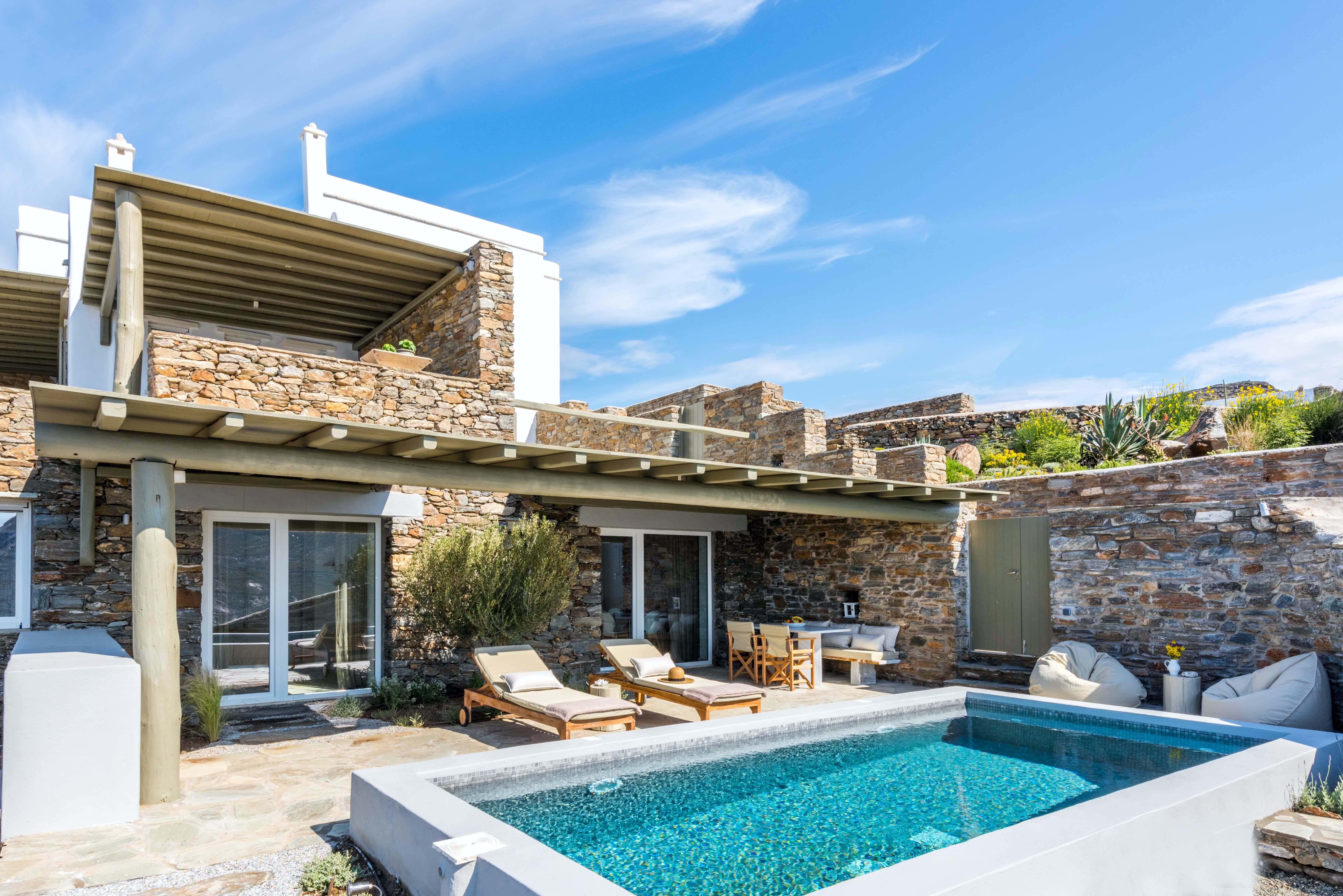 Villa Anemoni Tinos: Luxury 1-Bedroom Villa with Private Pool and Sea Views, Tinos