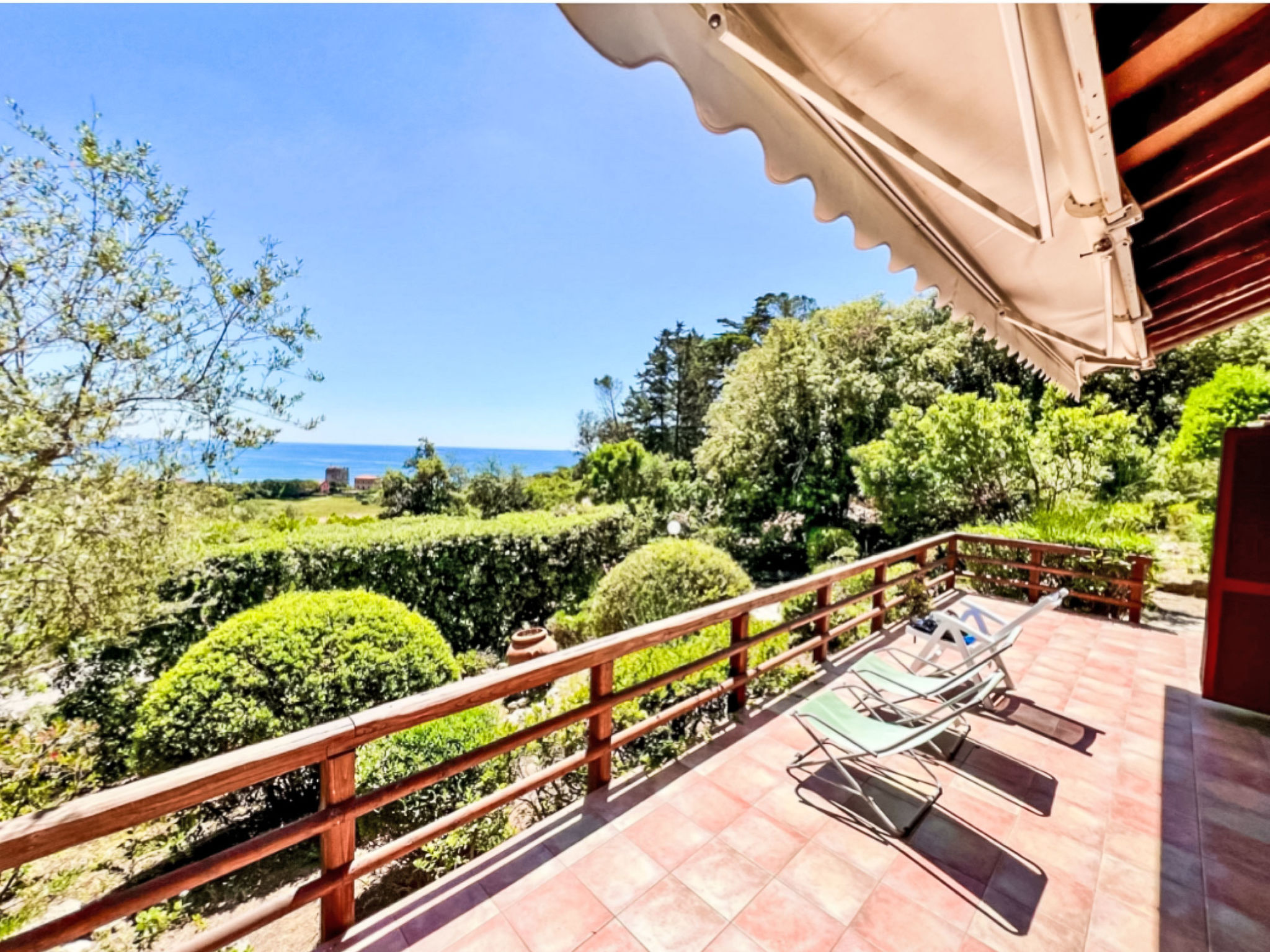 Villa Ansedonia Ansedonia: Stunning 4-Bedroom Mediterranean Villa with Panoramic Sea Views and Terraced Gardens in Coastal Italy