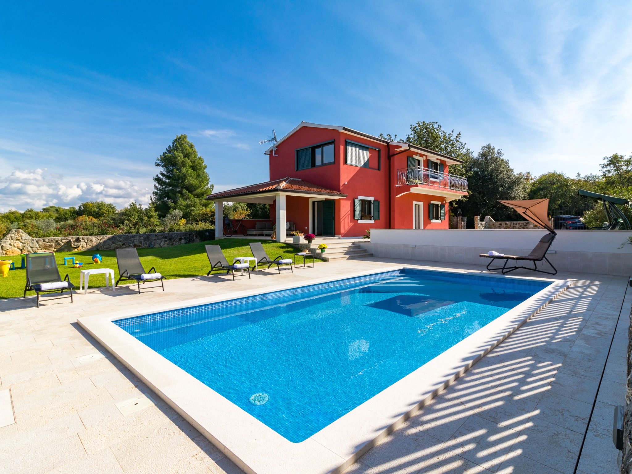 Villa Bura Fažana: Modern 3-Bedroom Villa with Private Pool and Sea Views Near Brijuni National Park