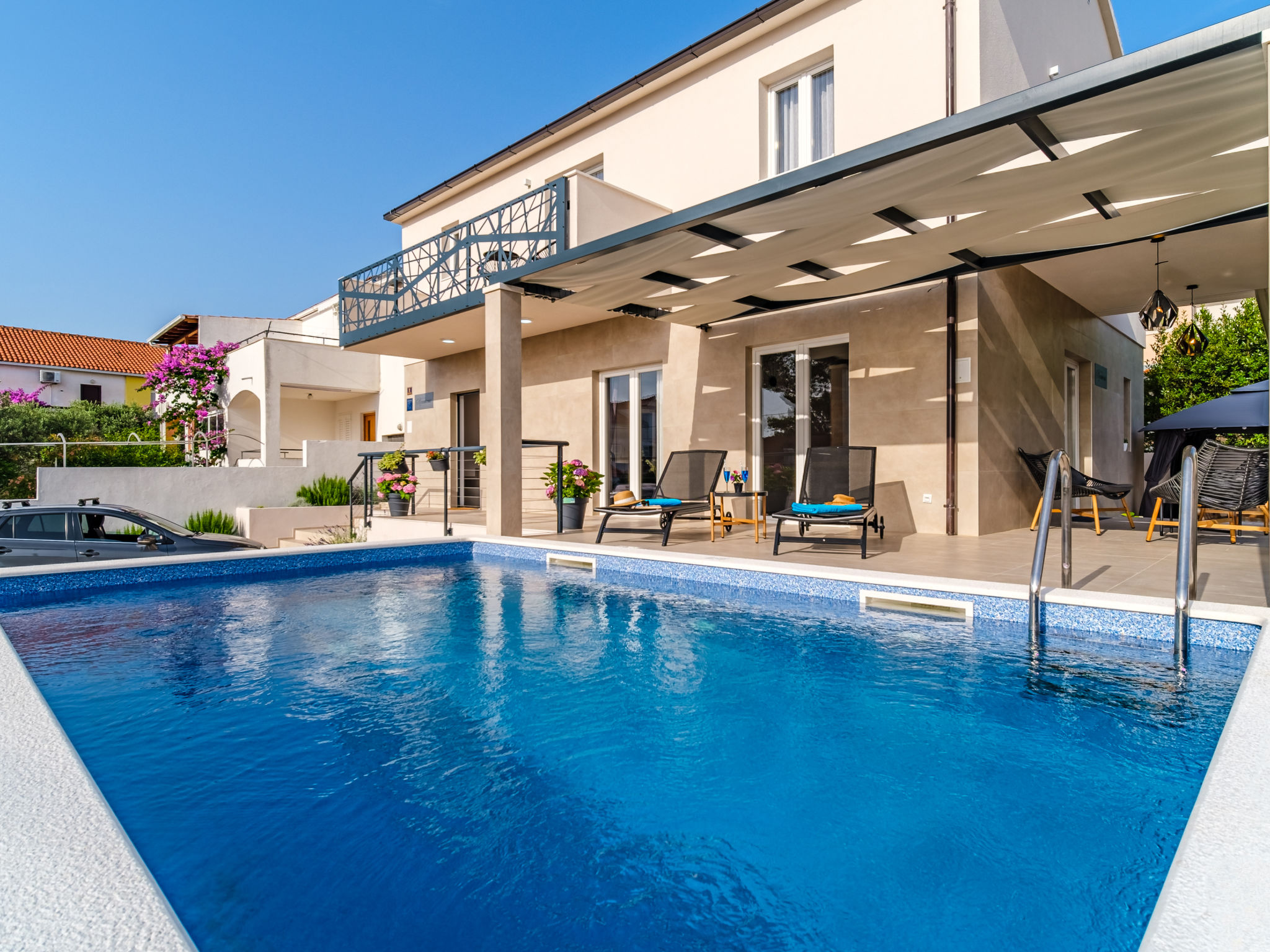 Villa Bura Milna: Luxury 4-Bedroom Villa with Private Pool and Outdoor Entertainment in Milna Croatia