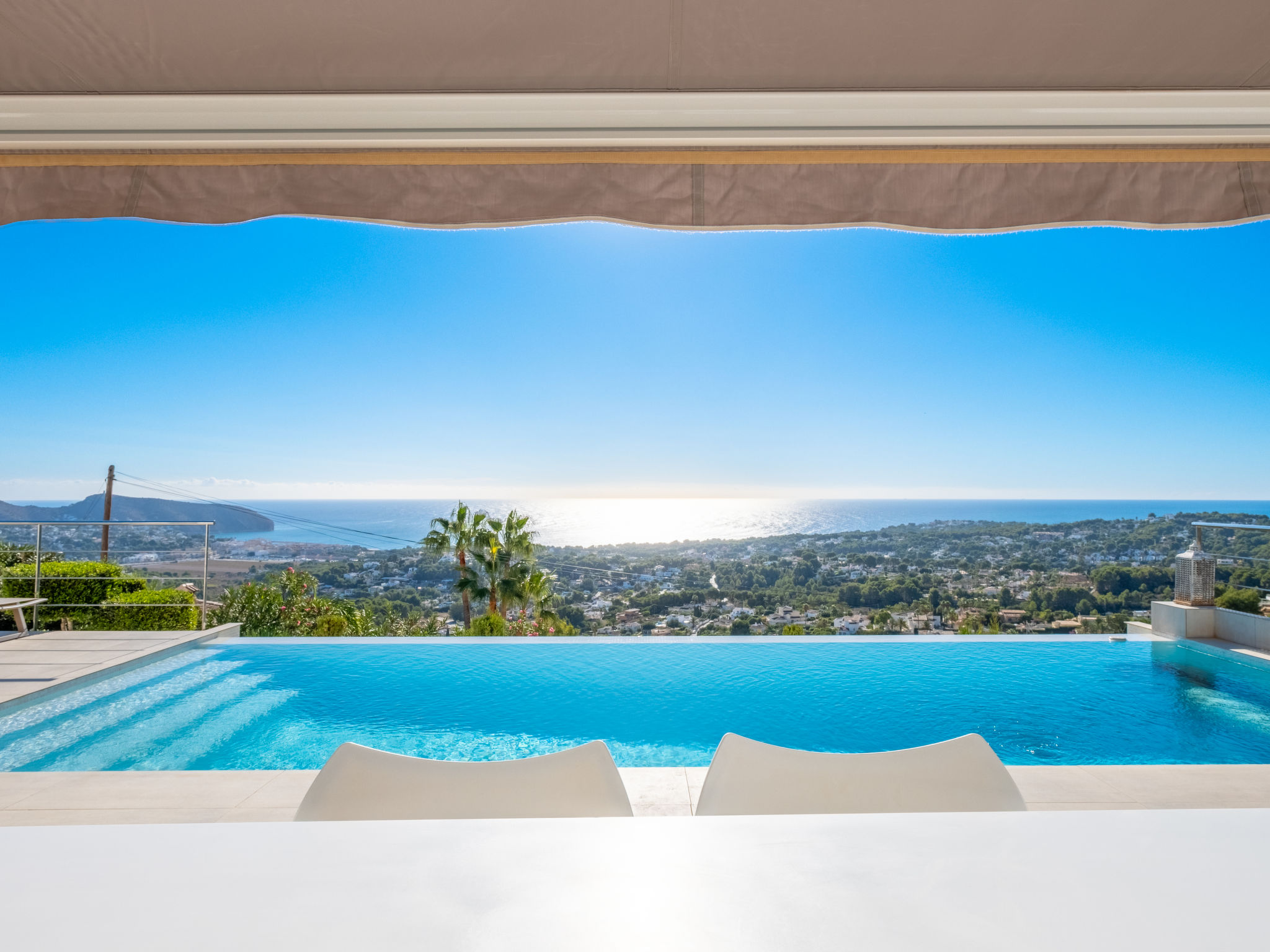 Villa Caleta Moraira: Modern 4-Bedroom Holiday Villa with Sea Views and Private Pool in Costa Blanca