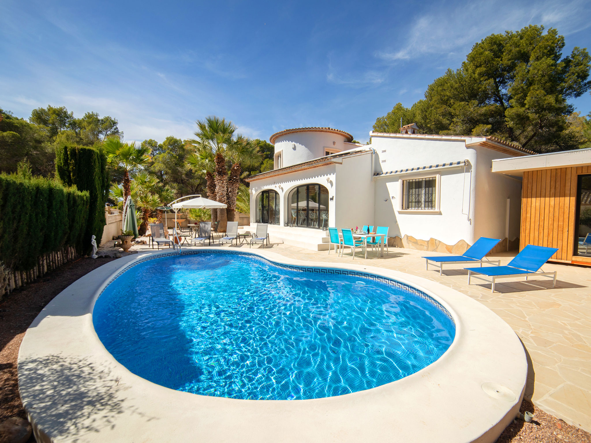 Villa Calpe Benissa: Stunning 6-Bedroom Holiday Villa with Private Pool Near Calpe Coast Spain