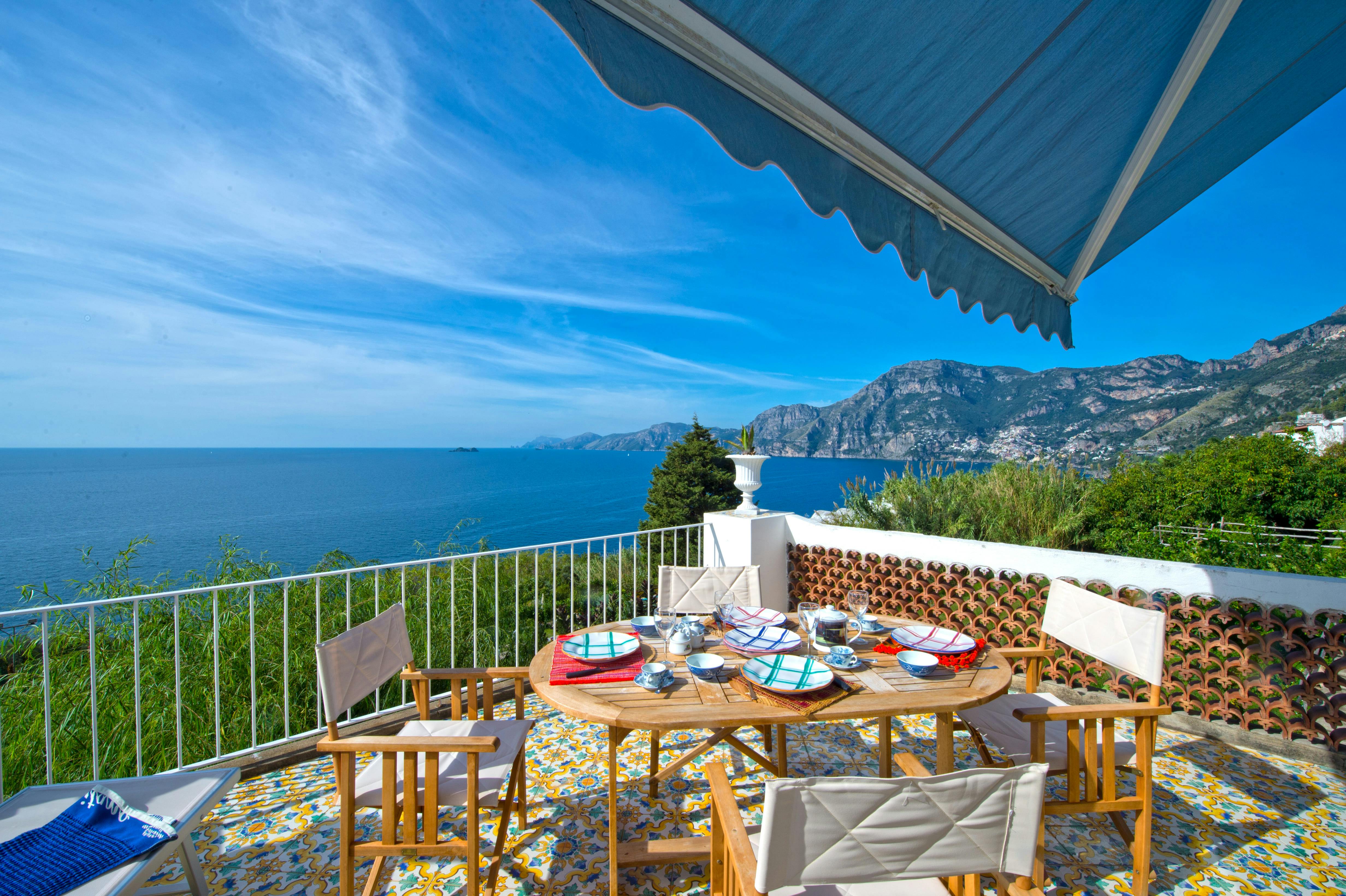 Villa Capodimonte Praiano: Luxury 3-Bedroom Villa with Stunning Sea Views, Praiano