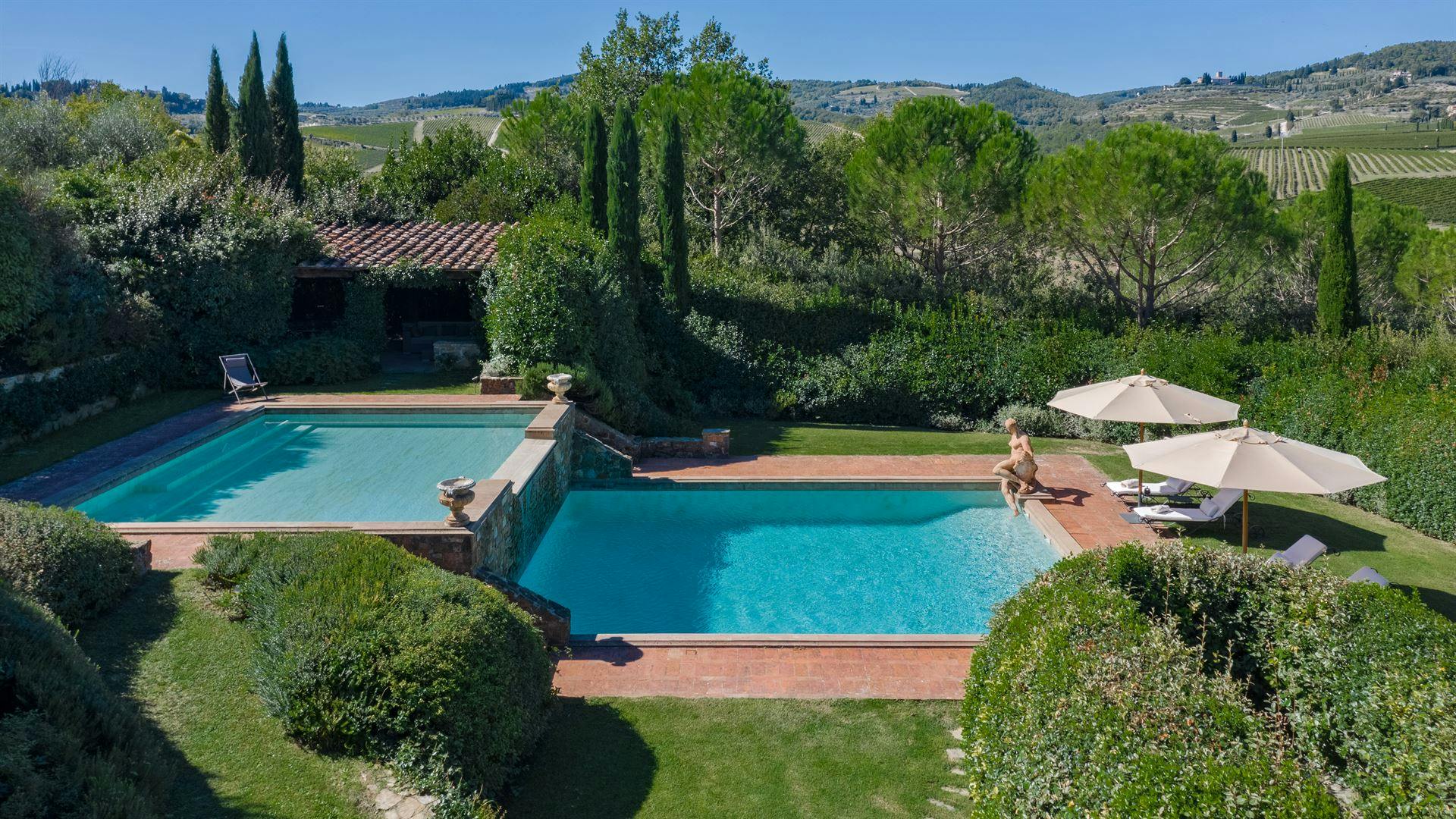 Villa Chianti Greve: Luxury 3-Bedroom Villa with Swimming Pool, Chianti