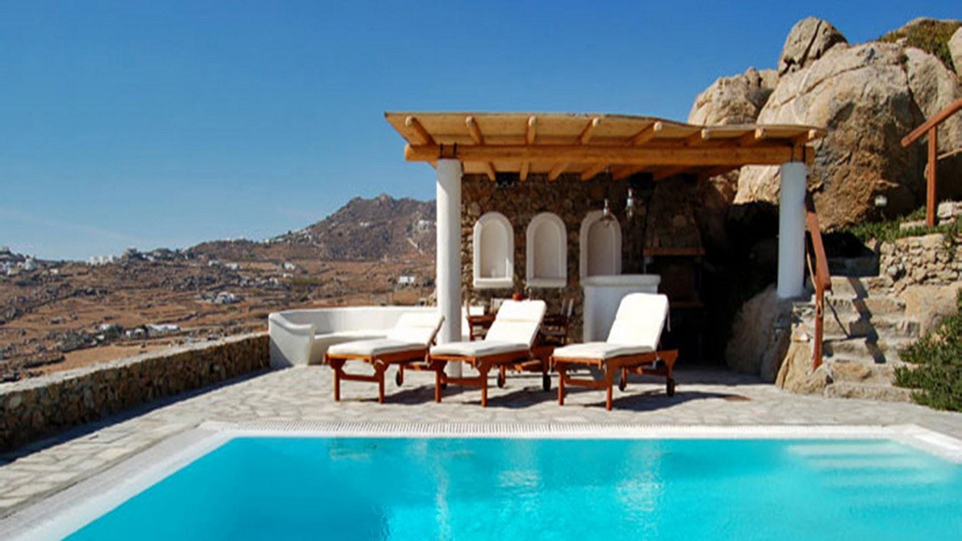Villa Elia Meltemi Elia: Luxurious 3-Bedroom Apartment with Stunning Sea Views, Elia, Mykonos