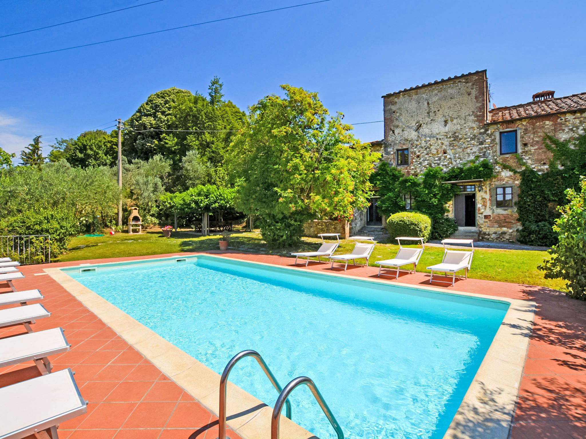 Villa Greve San Casciano: Stunning 6-Bedroom Tuscany Country House with Private Pool and Wine Tasting in Chianti Hills