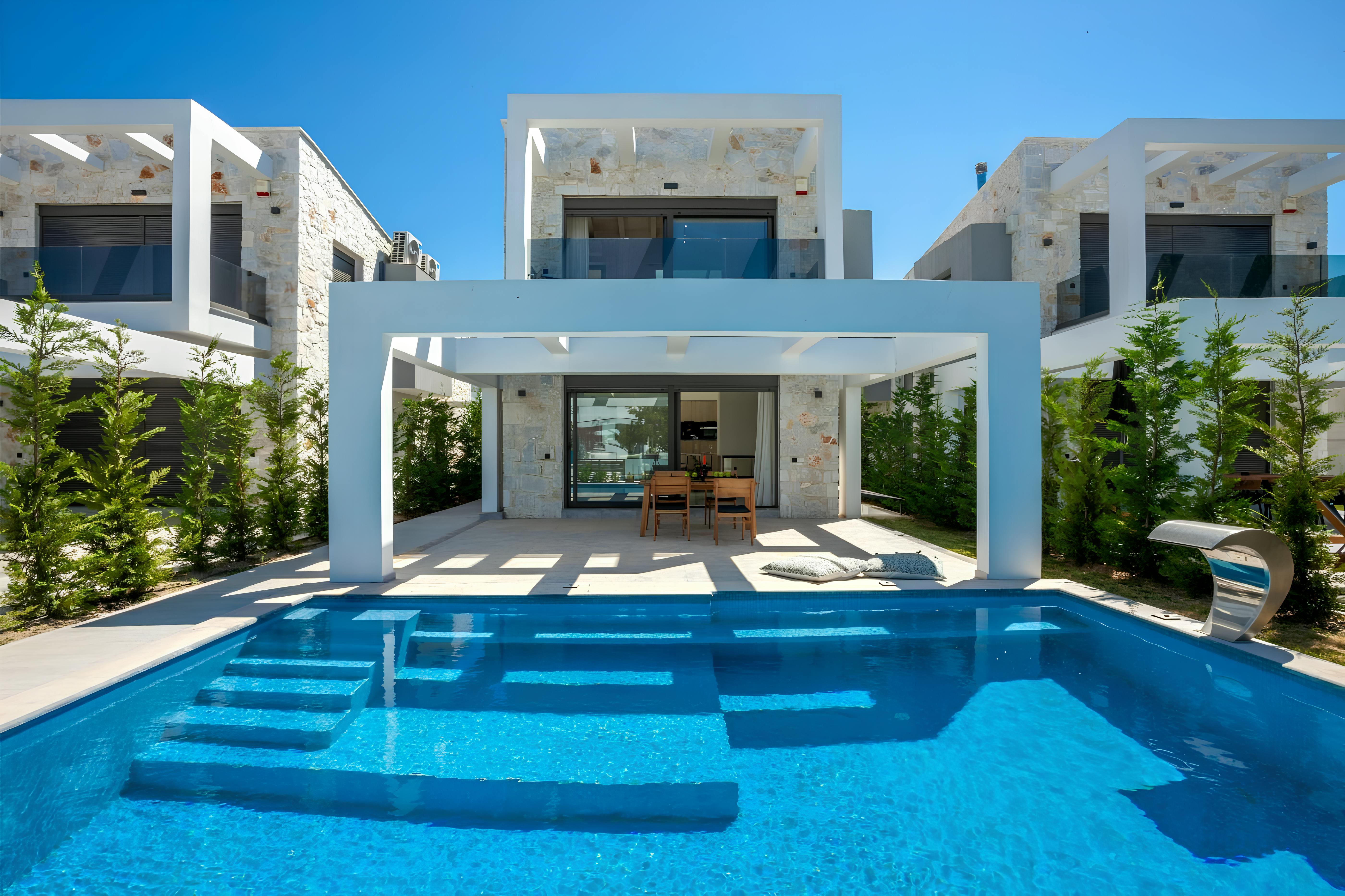 Villa Karydi Kassandreia: Luxury 4-Bedroom Villa with Private Pool and Sea Views, Kassandreia