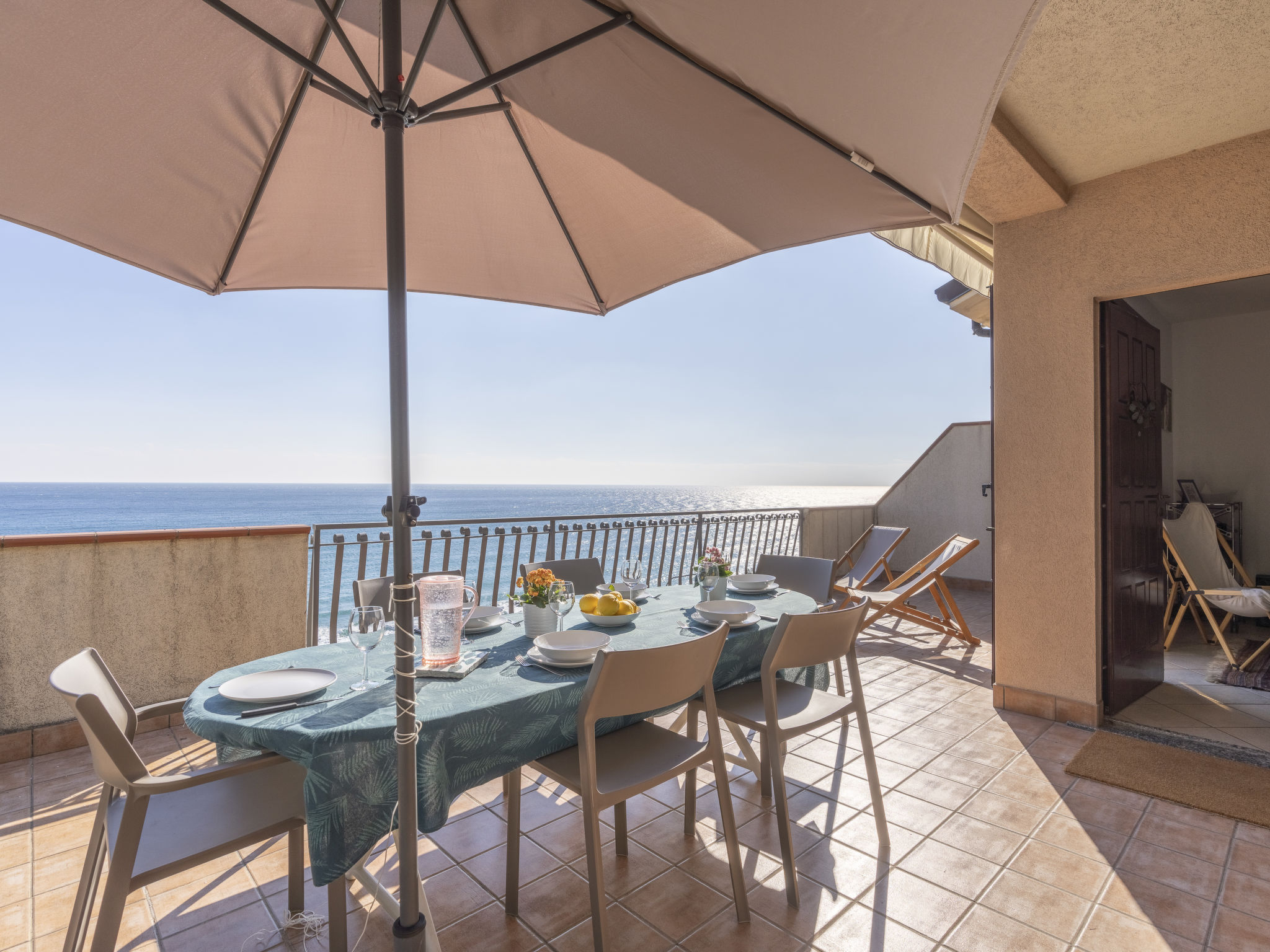 Villa Levante Andora: Spacious Four Bedroom Family Villa with Panoramic Sea Views and Terraced Gardens in Marina di Andora Liguria